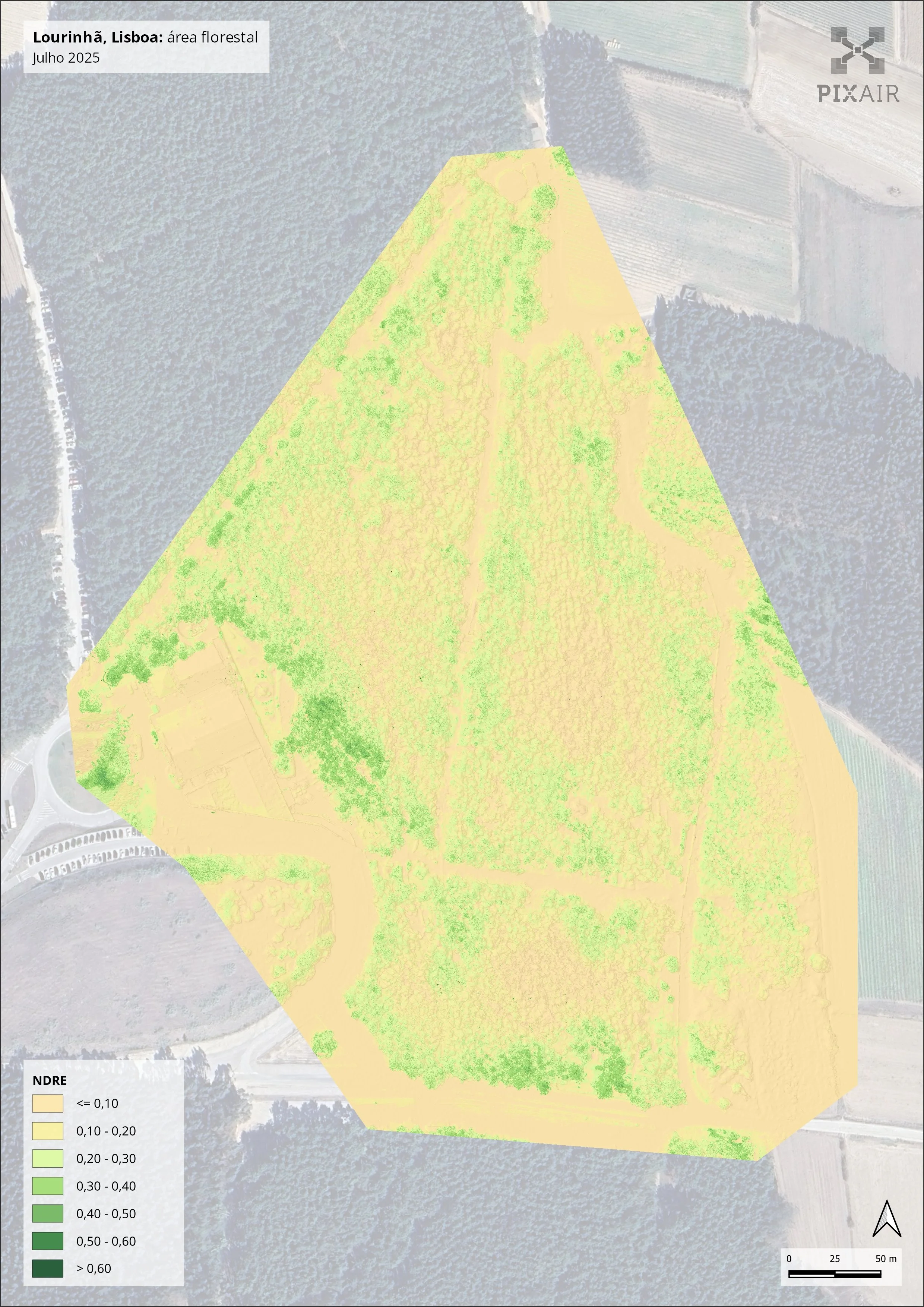 Normalized Difference Red Edge