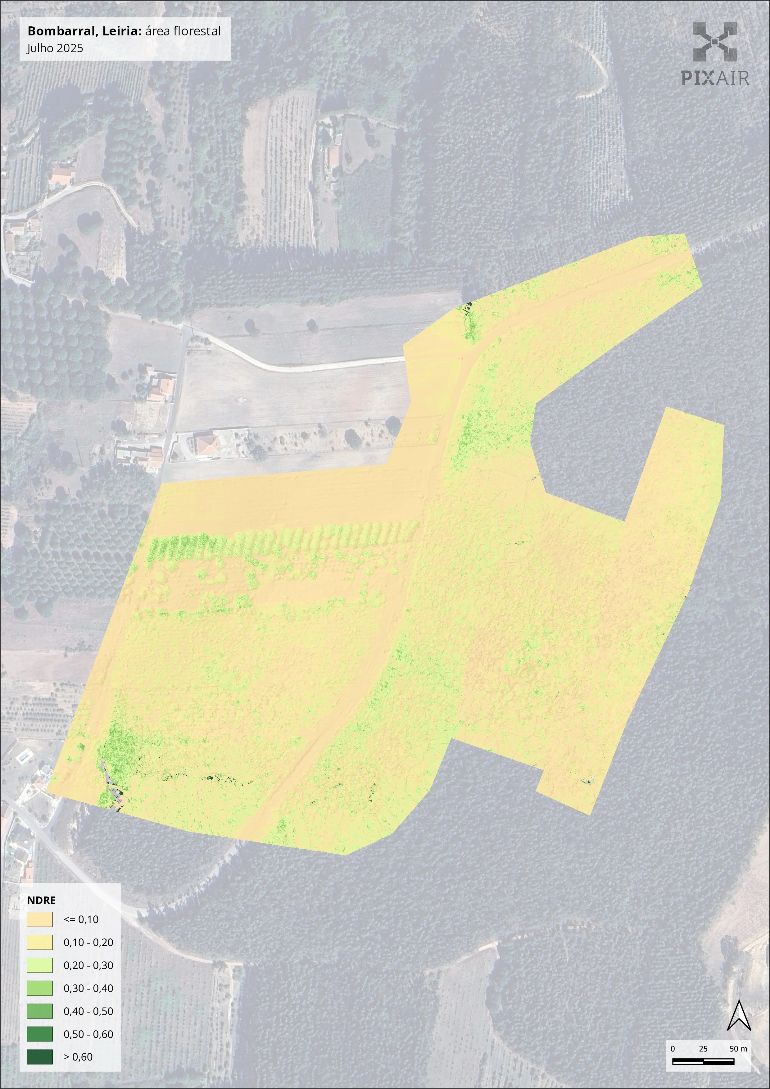 Normalized Difference Red Edge