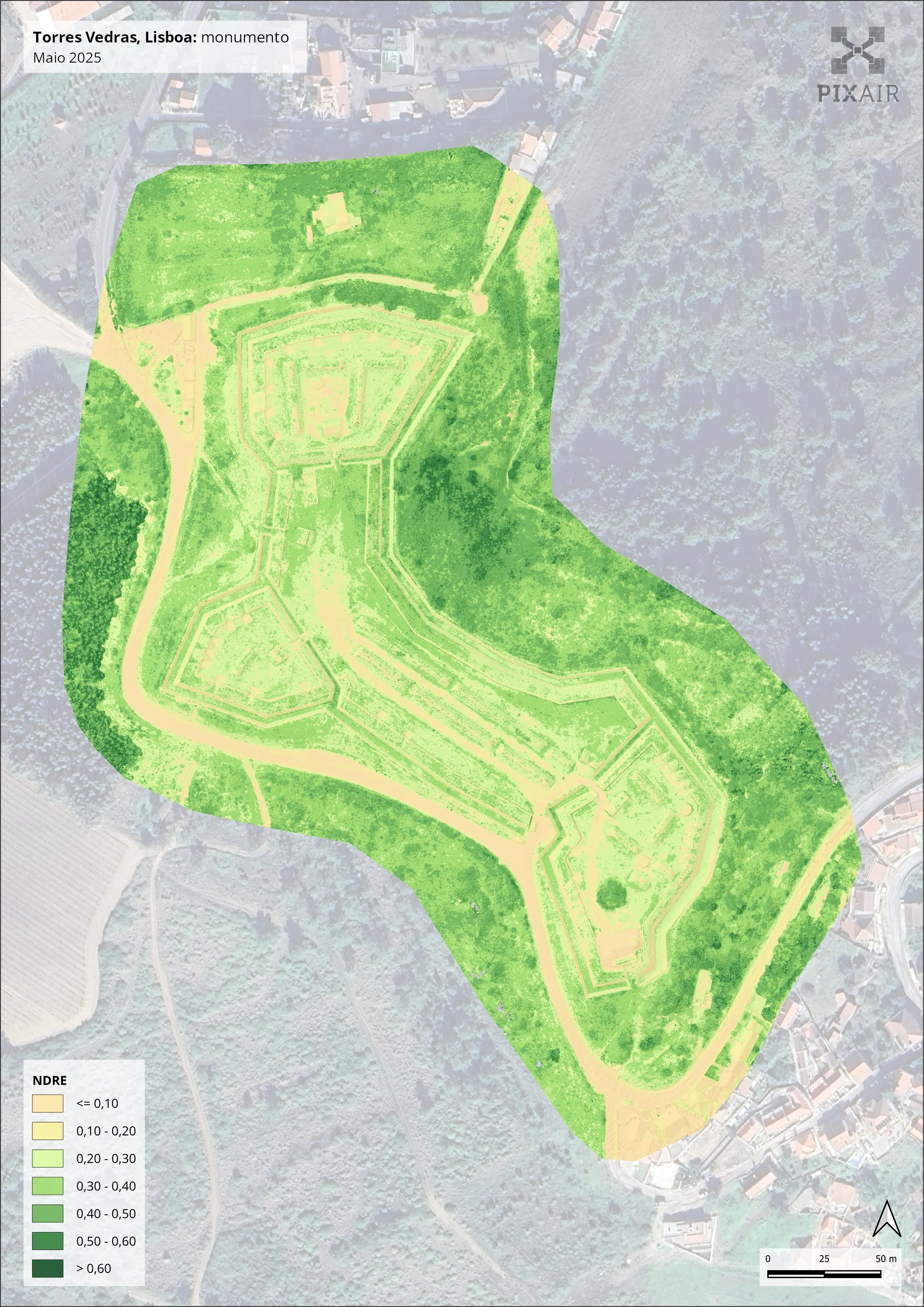 Normalized Difference Red Edge