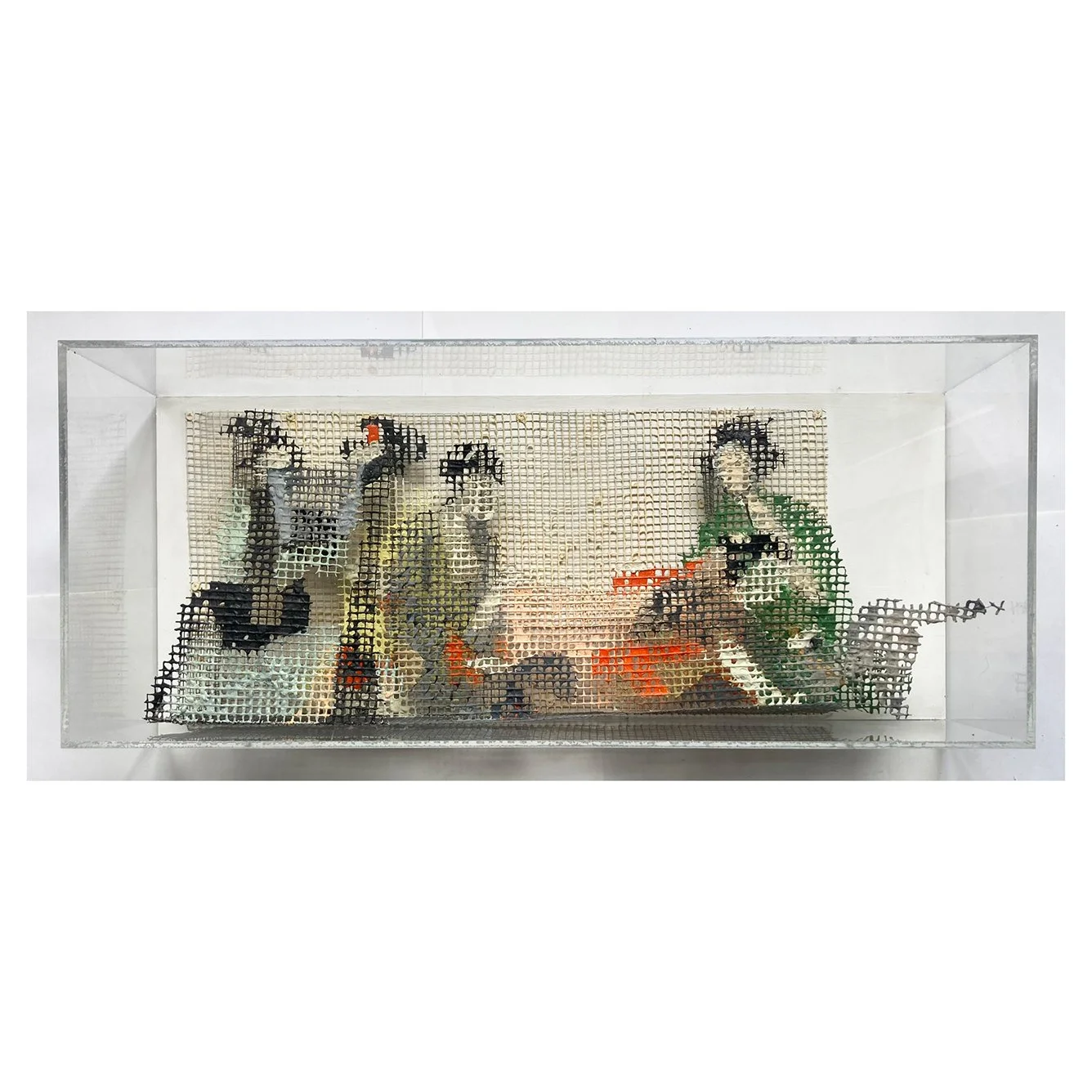 Dressmakers, after Utamaro woodcut