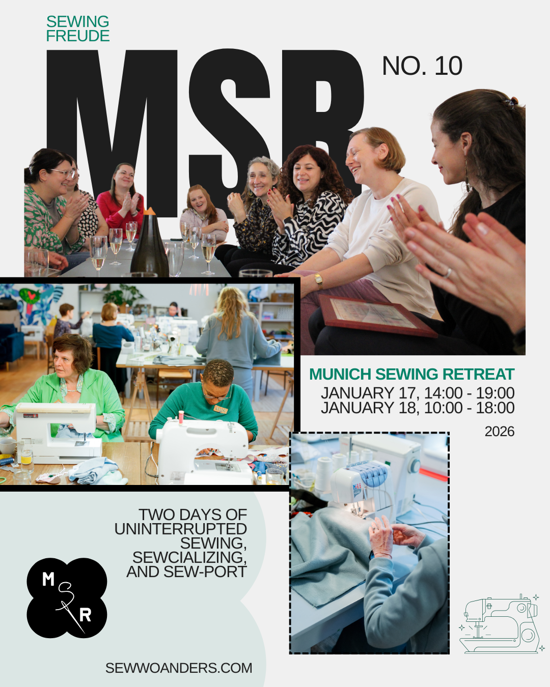 Munich Sewing Retreat No. 10 /// 17-18.01.2026