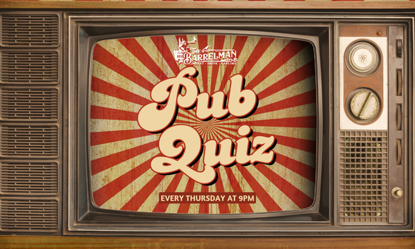 Pub Quiz at The Barrelman Poster