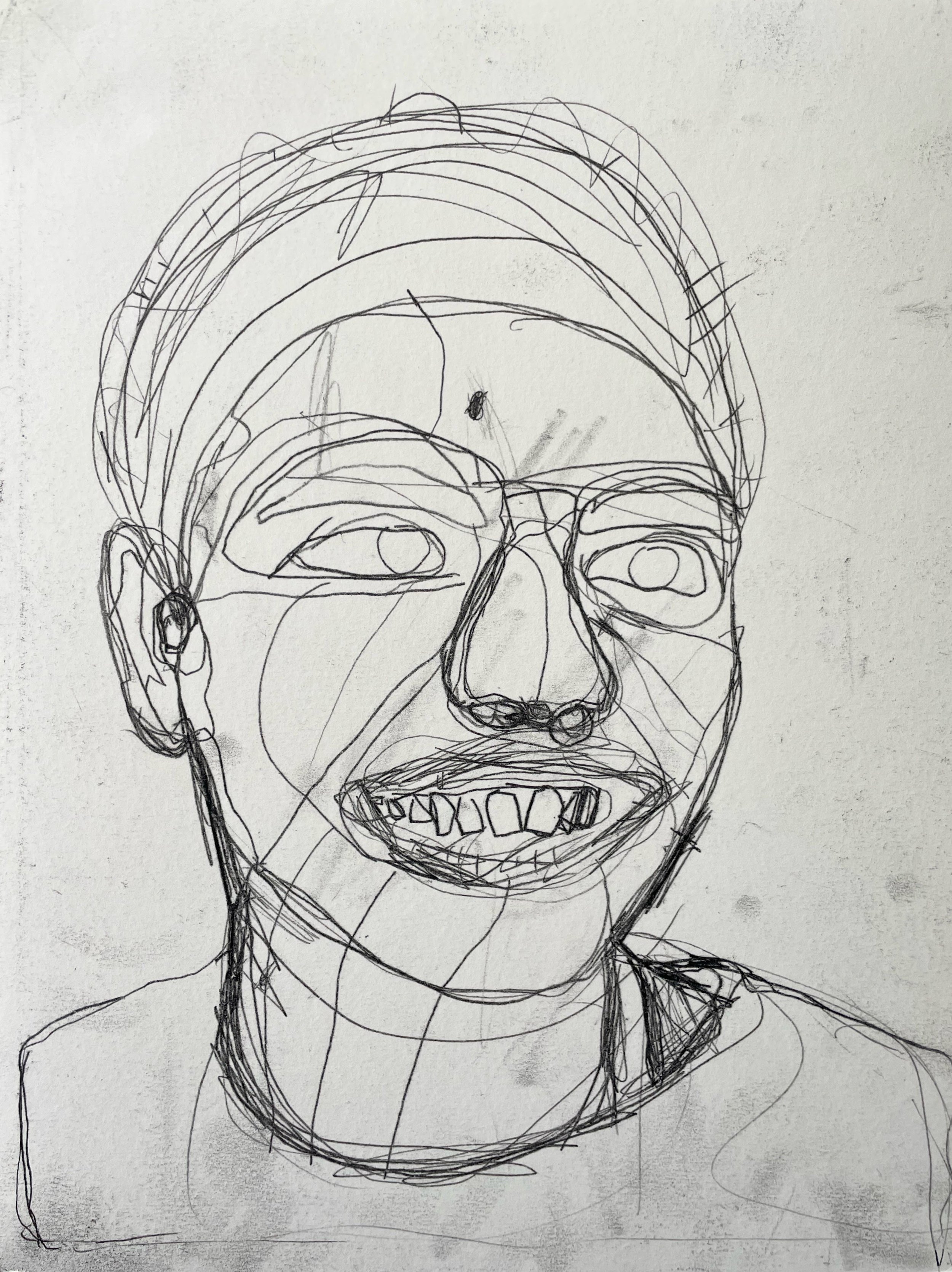 D.K., Illustration, 9 in x 12 in 