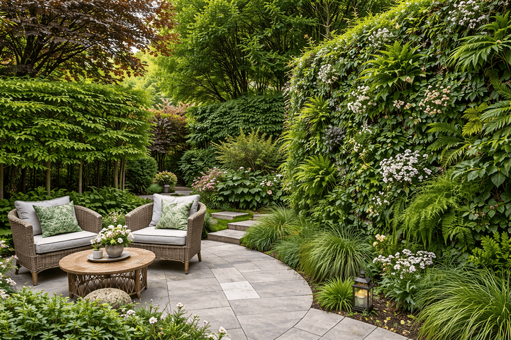Privacy Screening for Gardens Near Busy Buckinghamshire Roads