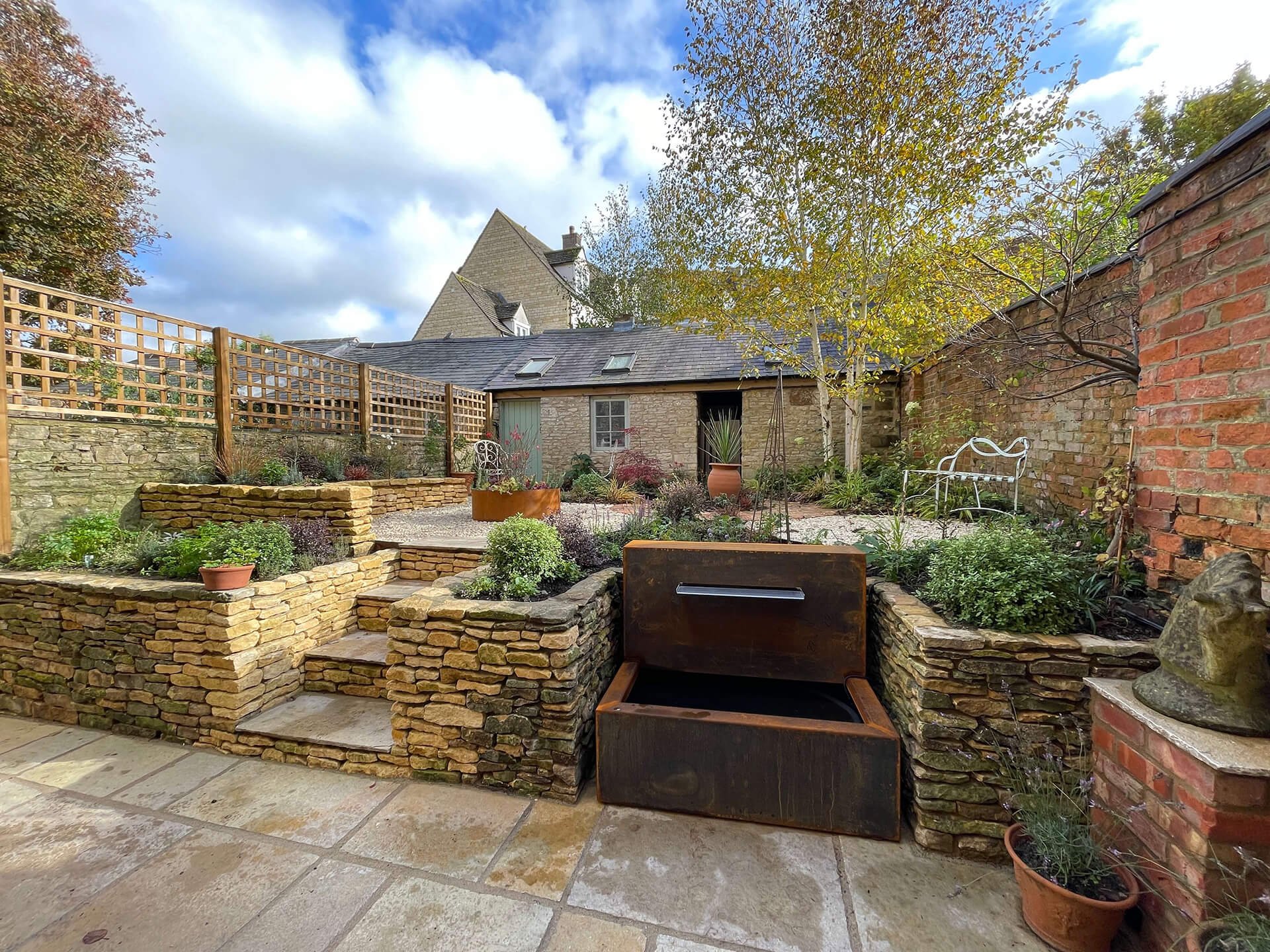 Chipping Norton relaxing garden