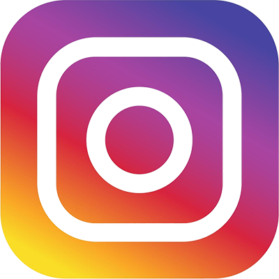 Instagram app logo with a colorful gradient background and a white outline of a camera.