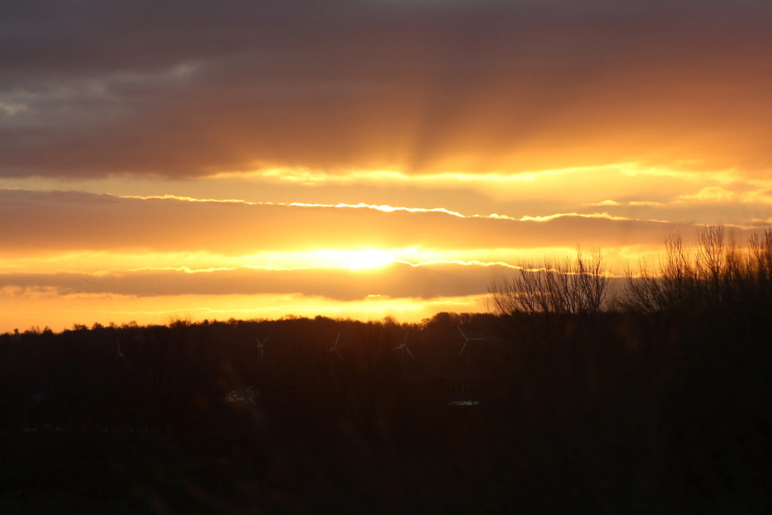 Leasowe Bay Sunrise, Wallasey, Wirral