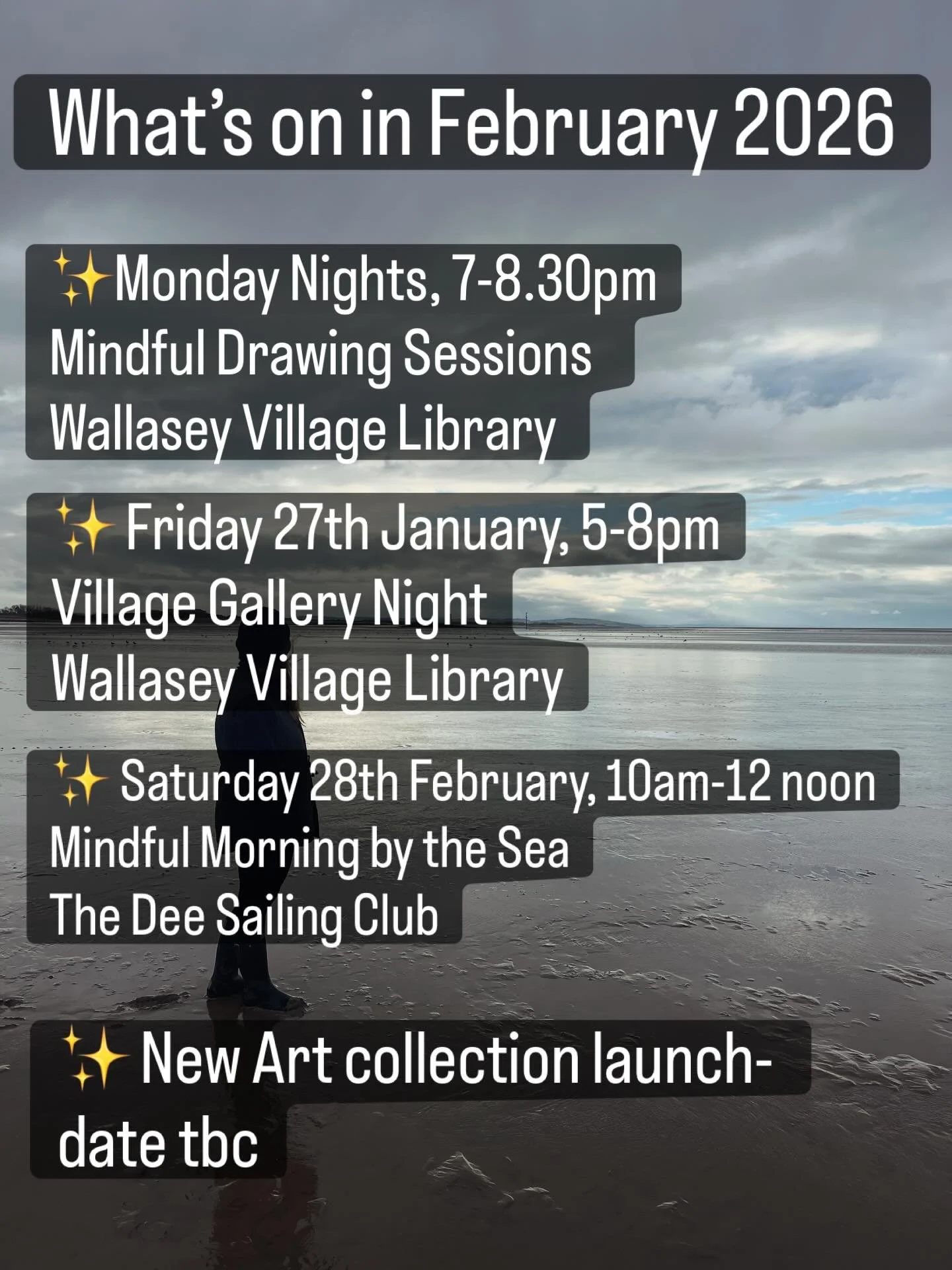 What&rsquo;s on in February 2026 ✨ 

Book for any of our sessions on the website:

https://www.chrisduncanart.co.uk/ 

DM for any enquiries 

#wirral #wirralbusiness