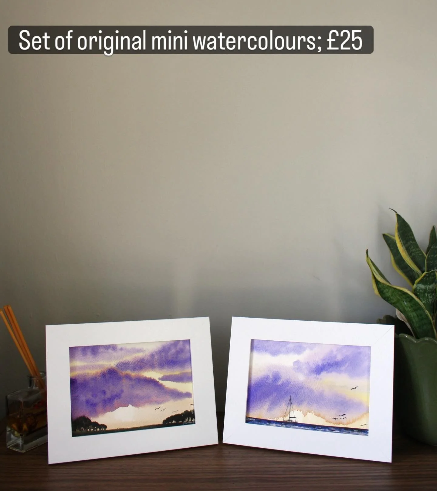 A limited number of original pieces are now live on the website and available to purchase ✨ These are development pieces in preparation for a bigger piece

If you live locally and would like to collect to avoid postage costs, please get in touch! 

#