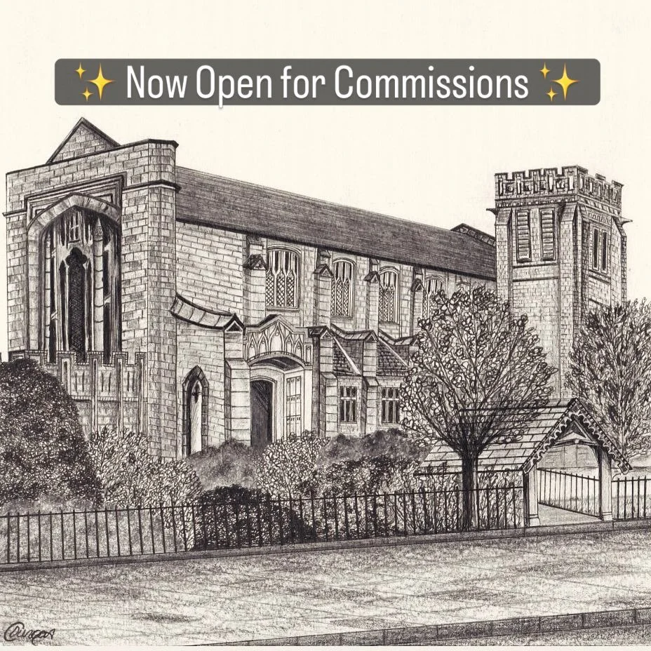 ✨ Now Open for Commissions ✨

Interested in a bespoke piece of artwork to capture a special memory, or for a unique gift for a loved one? 

I love working on commissioned pieces as I know how much they can mean, and how special it is to capture memor