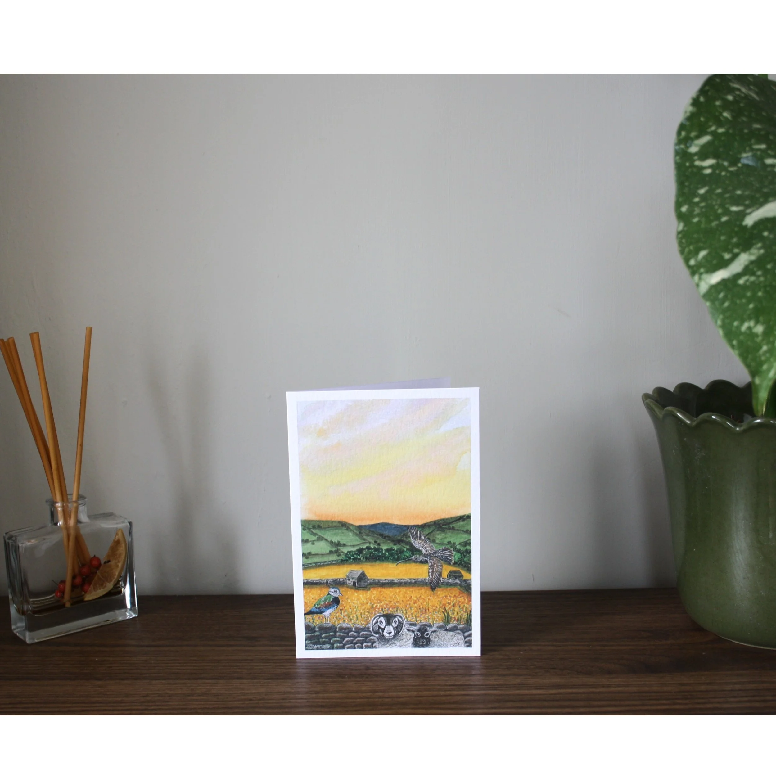 'Swaledale Residents' Art Card