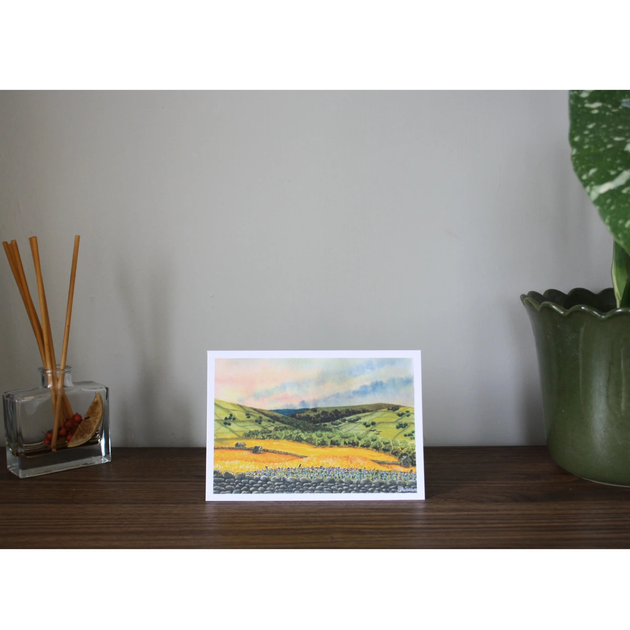 Swaledale Hay Meadows Art Cart