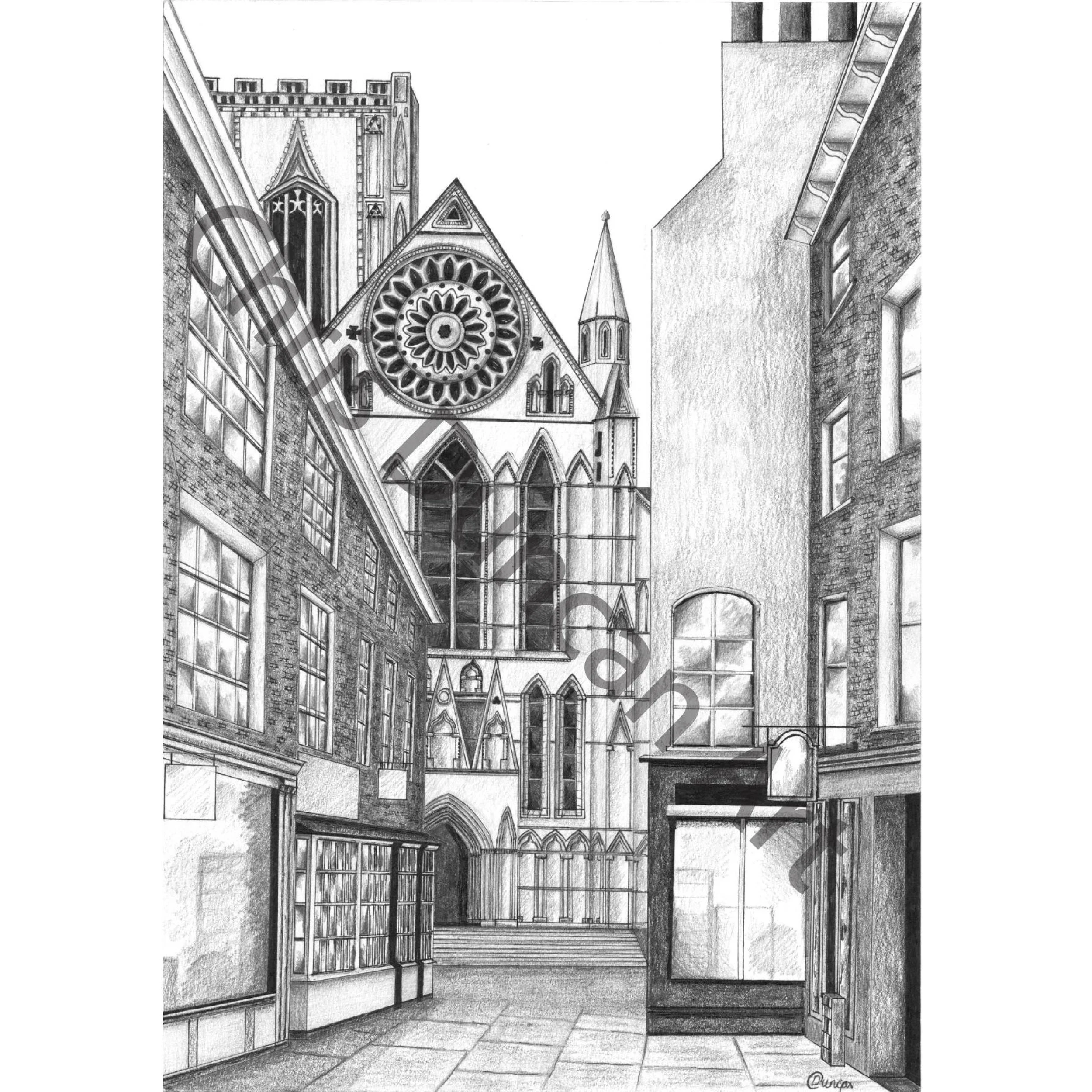 Original Drawing of York Minster