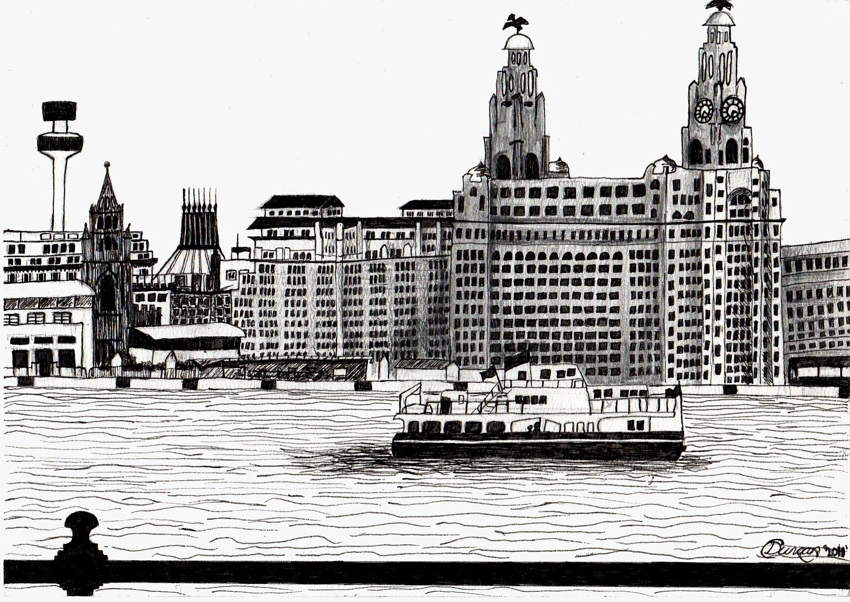 Liverpool Waterfront & Mersey Ferry