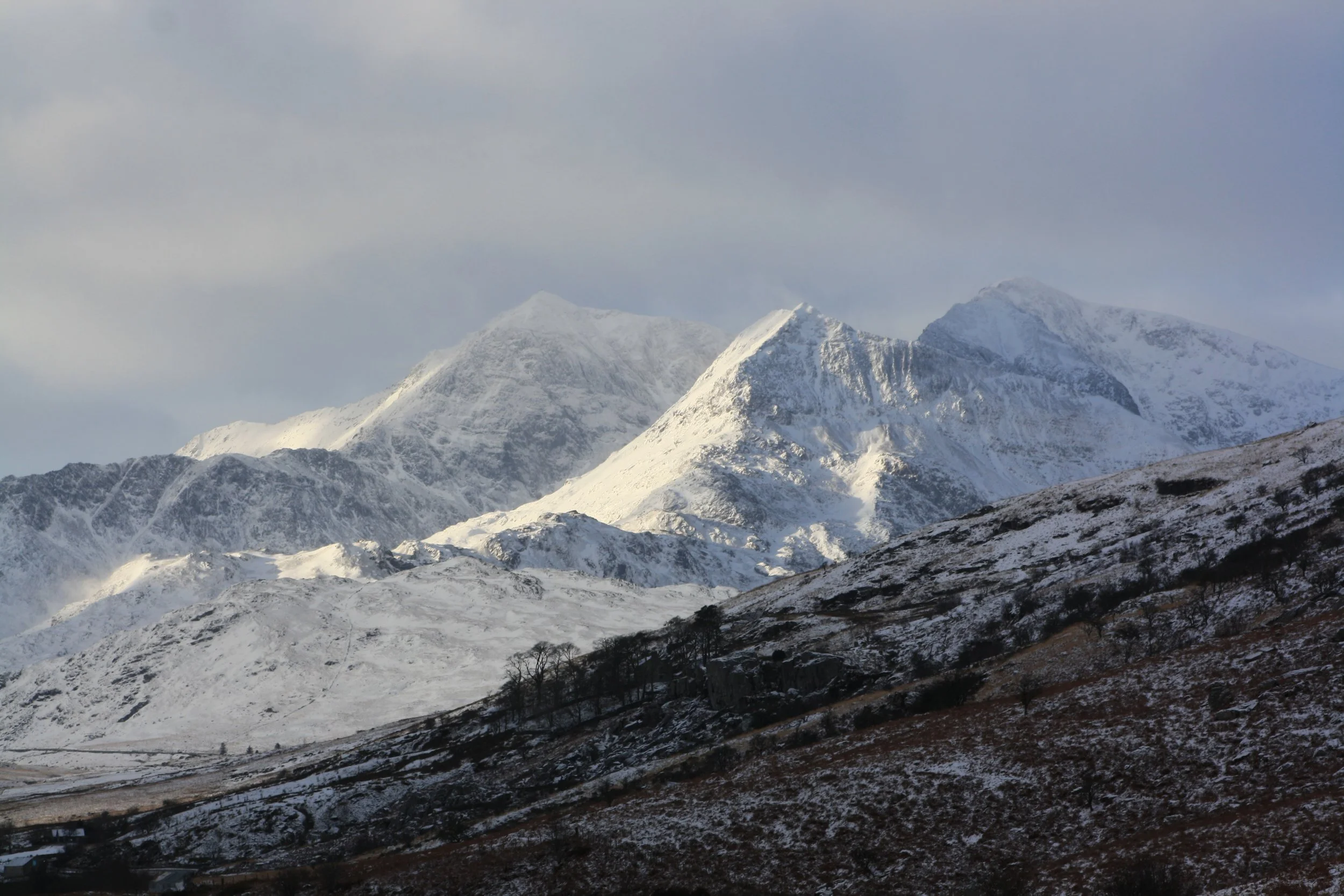 Snowdon Range from Capel Curig
