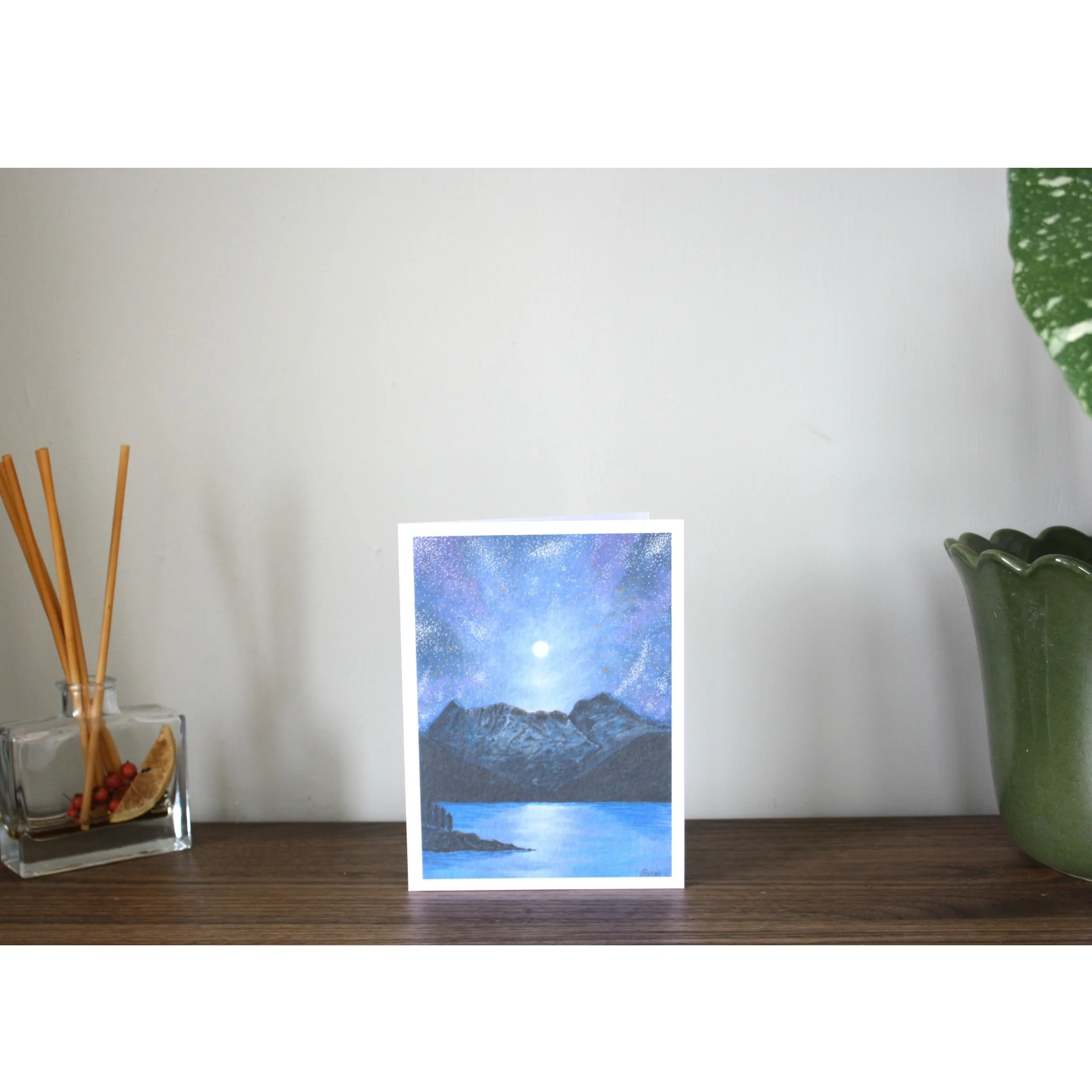 'Starry Night Over Blea Tarn' Art Card