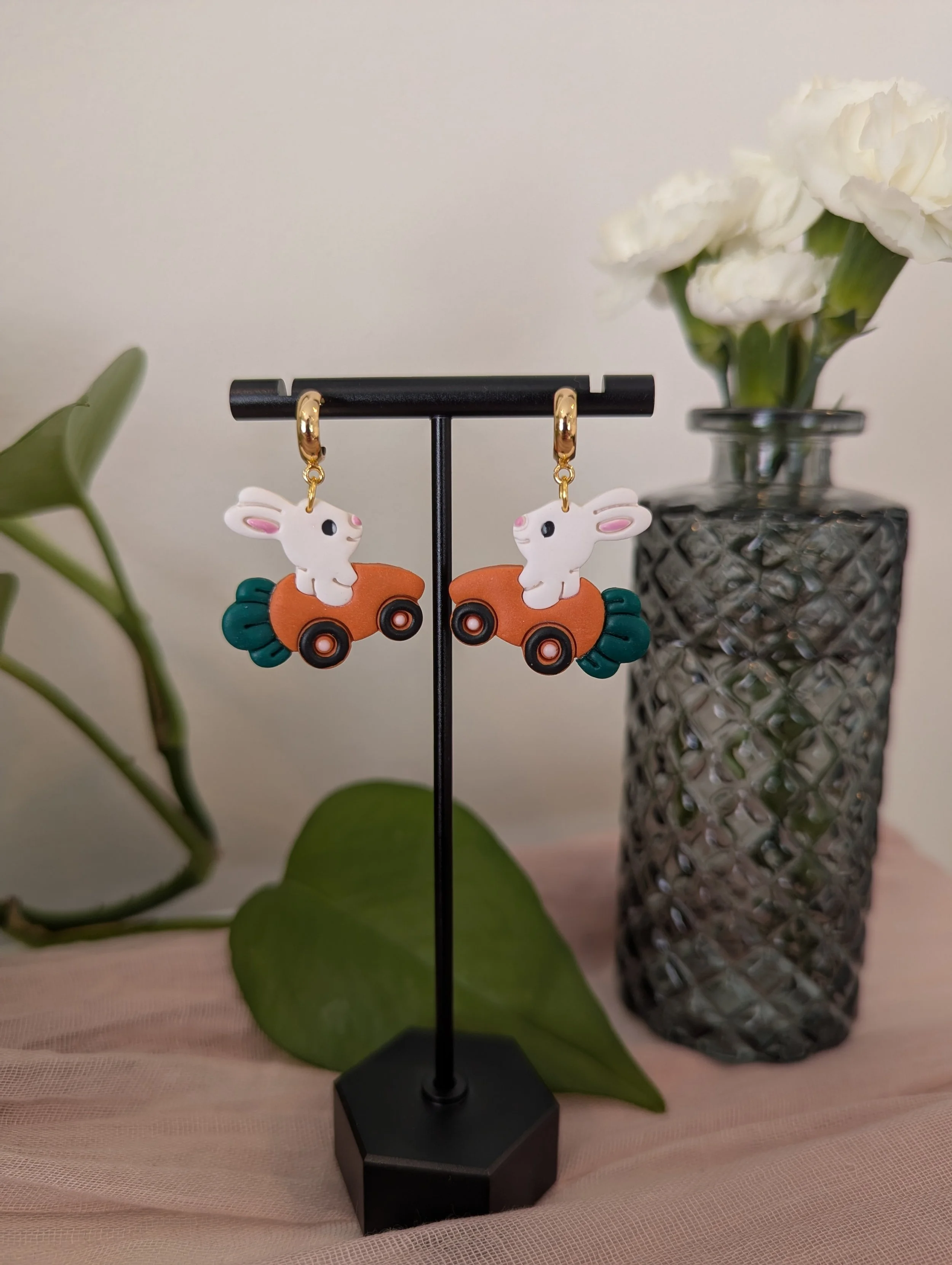 Rabbit Carrot Cruiser Dangles