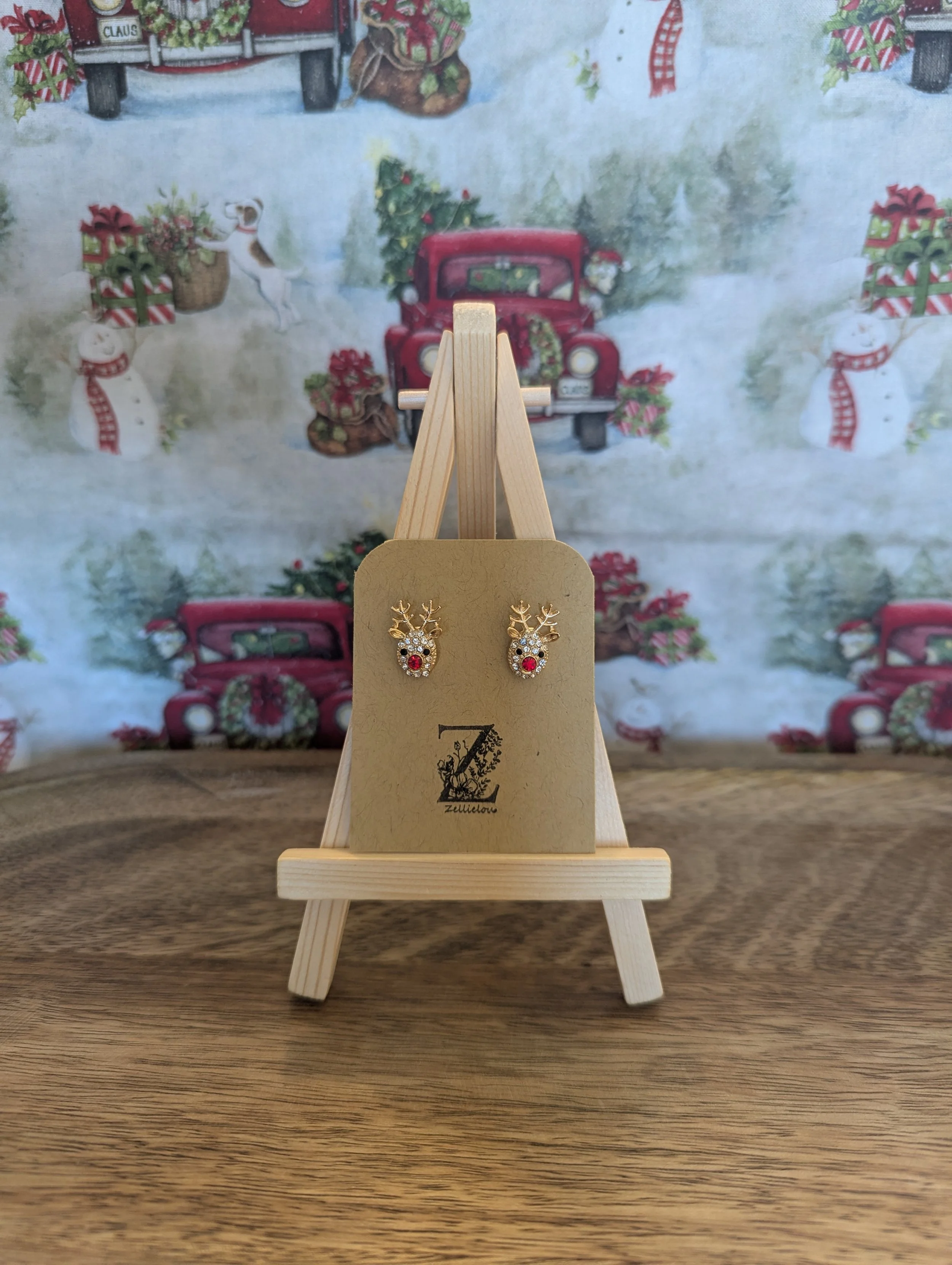 Rudolph Earrings