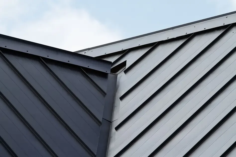 bandtäckt plåttak Skåne