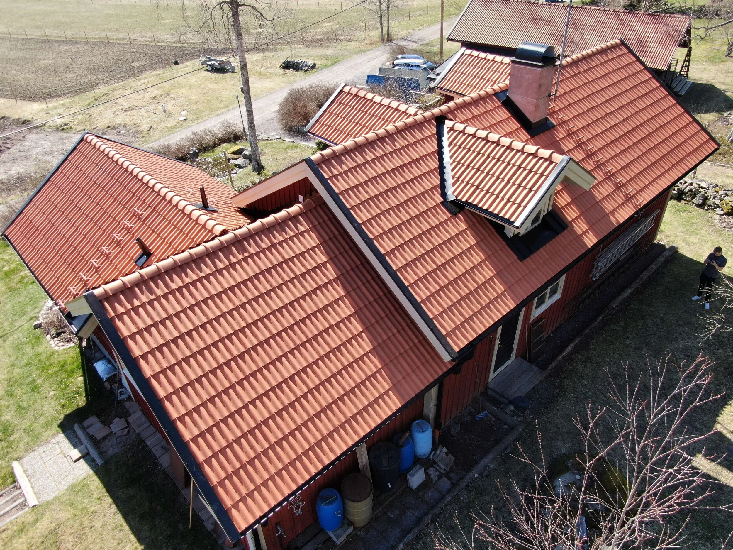 tegelröd betongpanna helsingborg