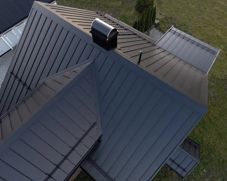 bandtäckt plåt klicktak