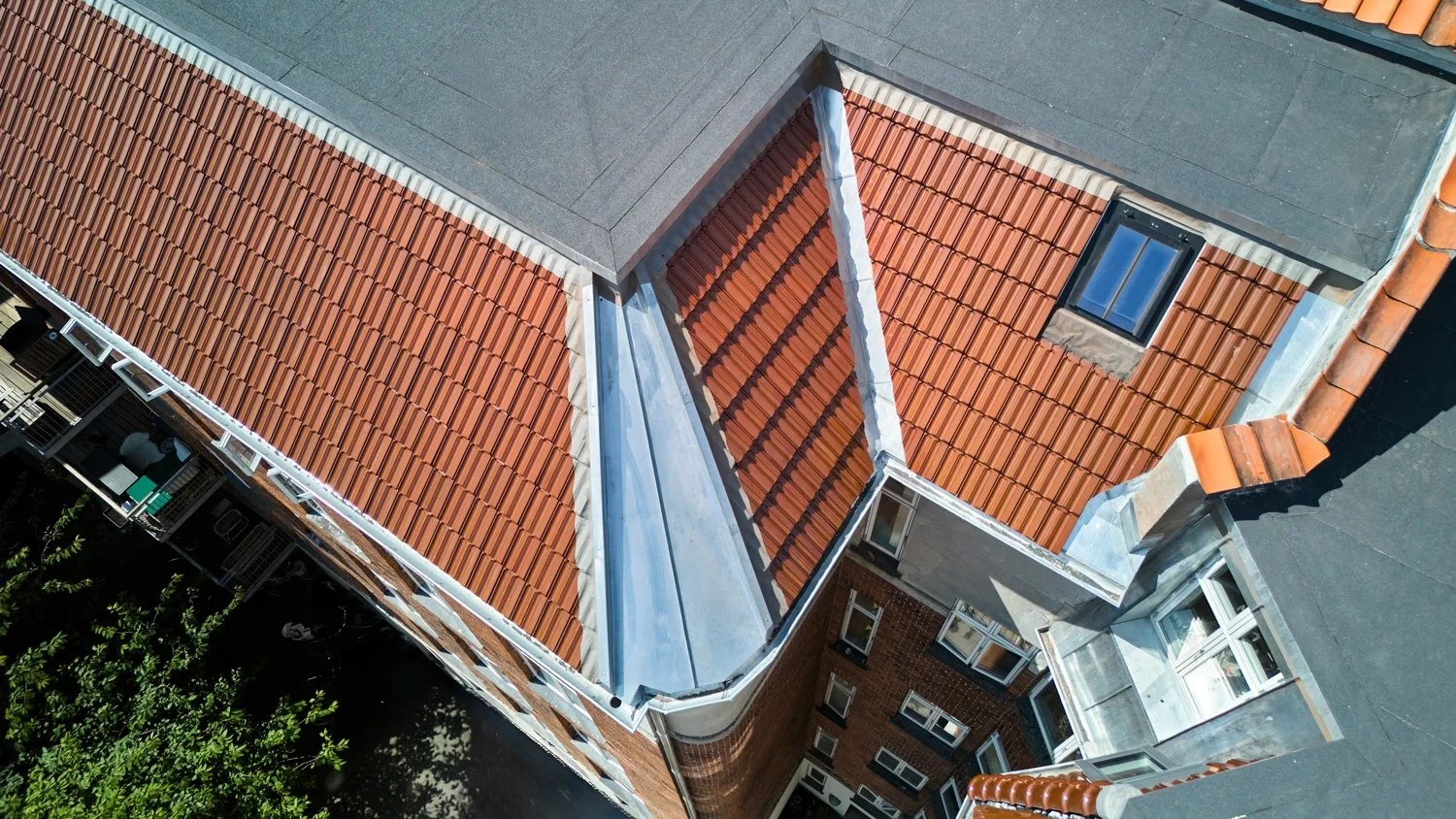 tegelpanna glaserad skåne helsingborg fastighet