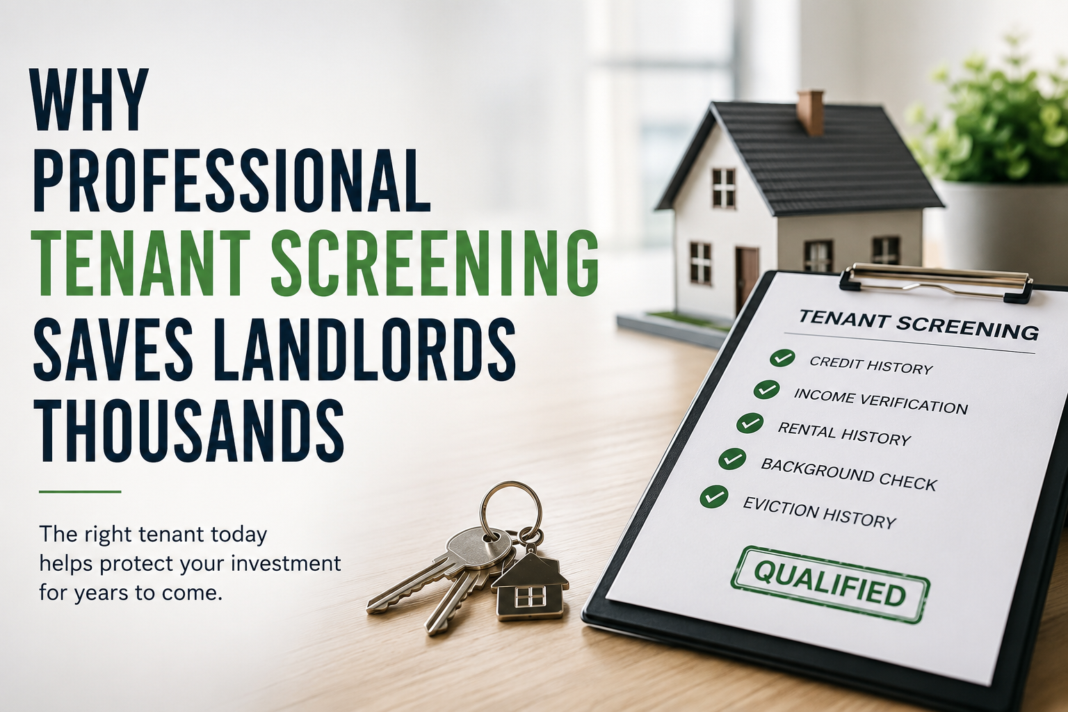 Why Professional Tenant Screening Saves Landlords Thousands