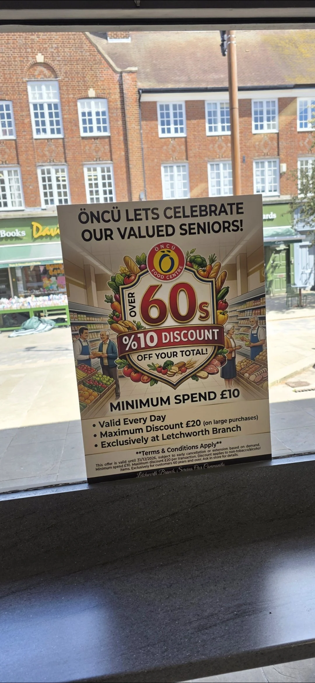 Point of purchase sign, shop sign, printed sign Branding, Letchworth, hitchin, hertfordshire