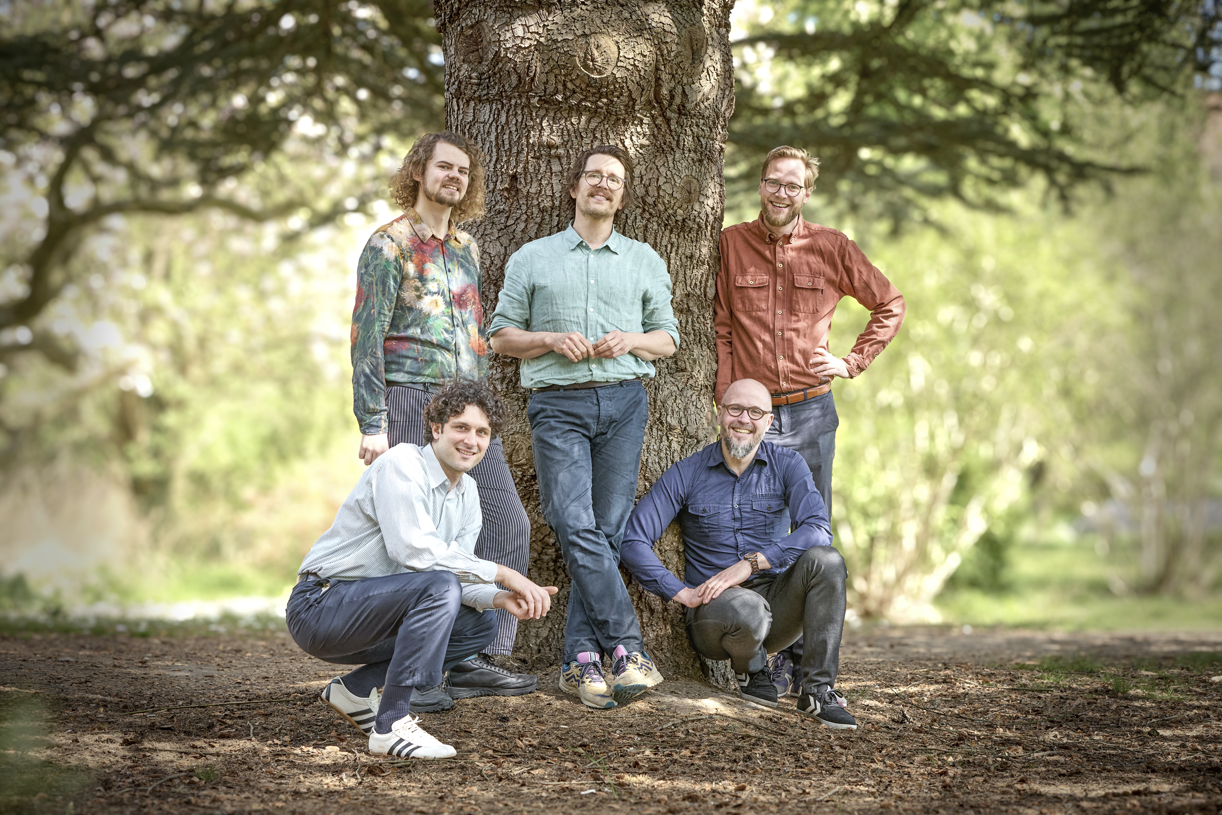 The LignoSolve founder team - "The band photo"