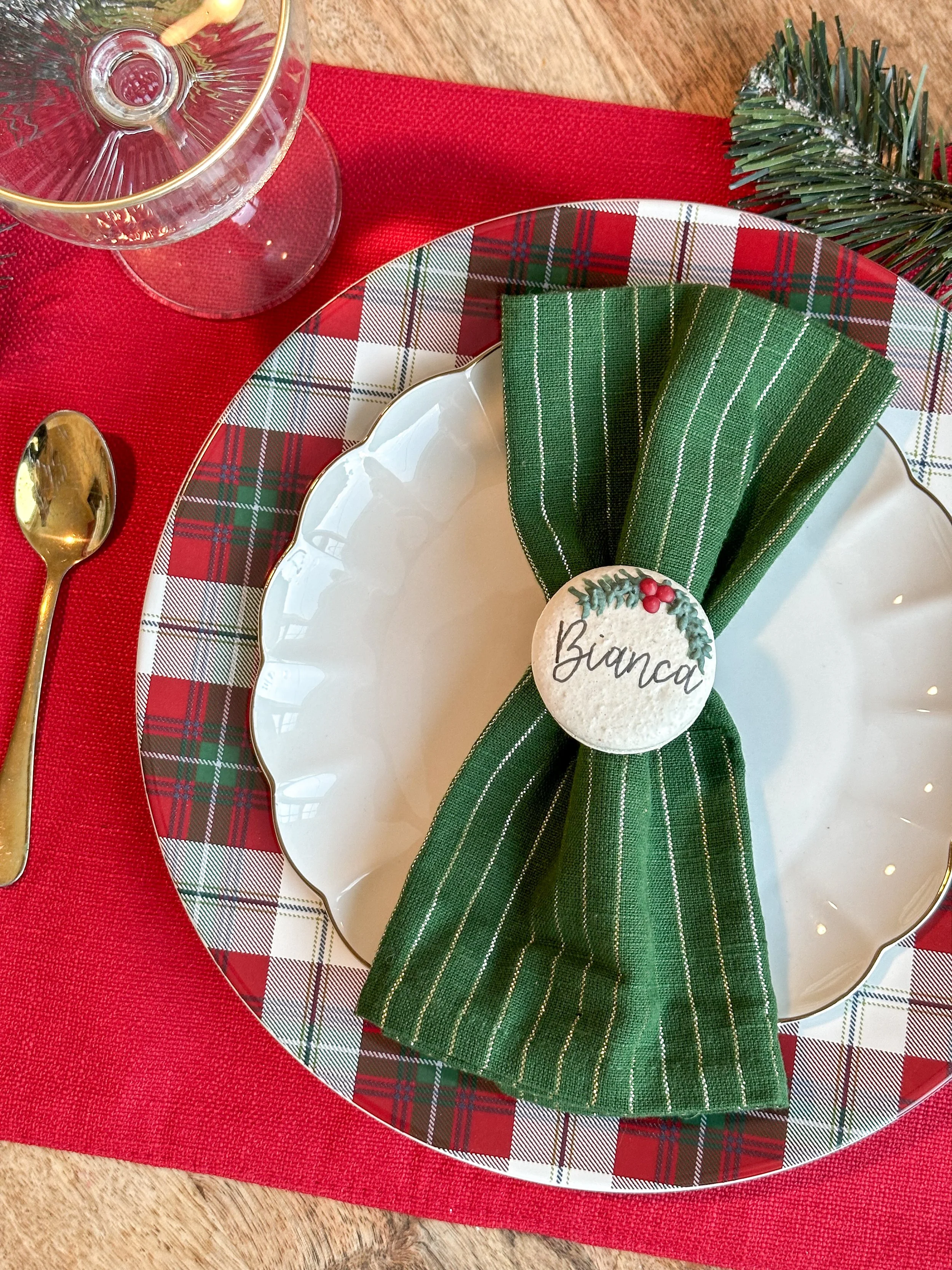 Personalized Place Setting