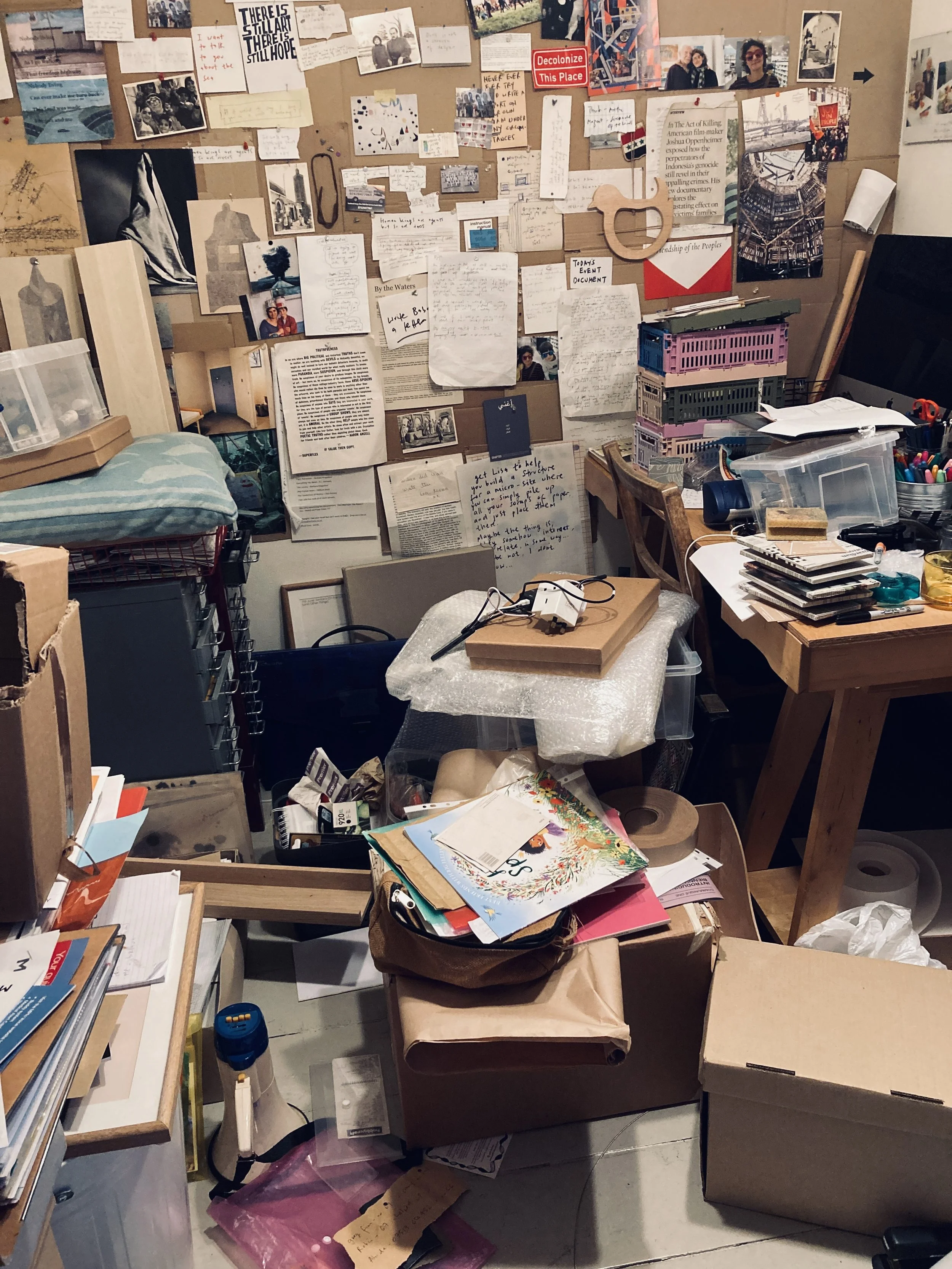 New year’s intention setting                                                             (or why I couldn’t walk into my office)