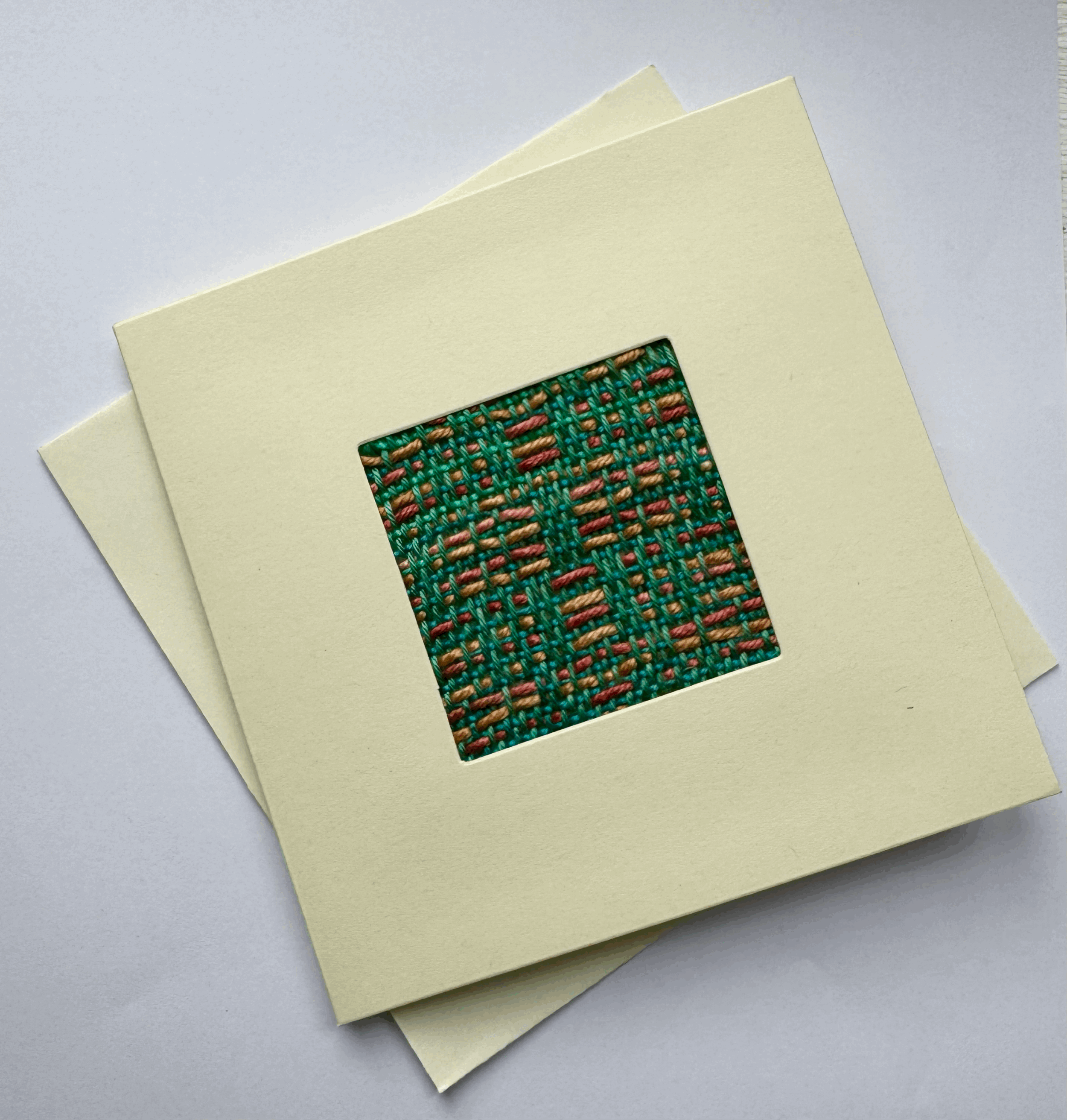 Original Mounted Card