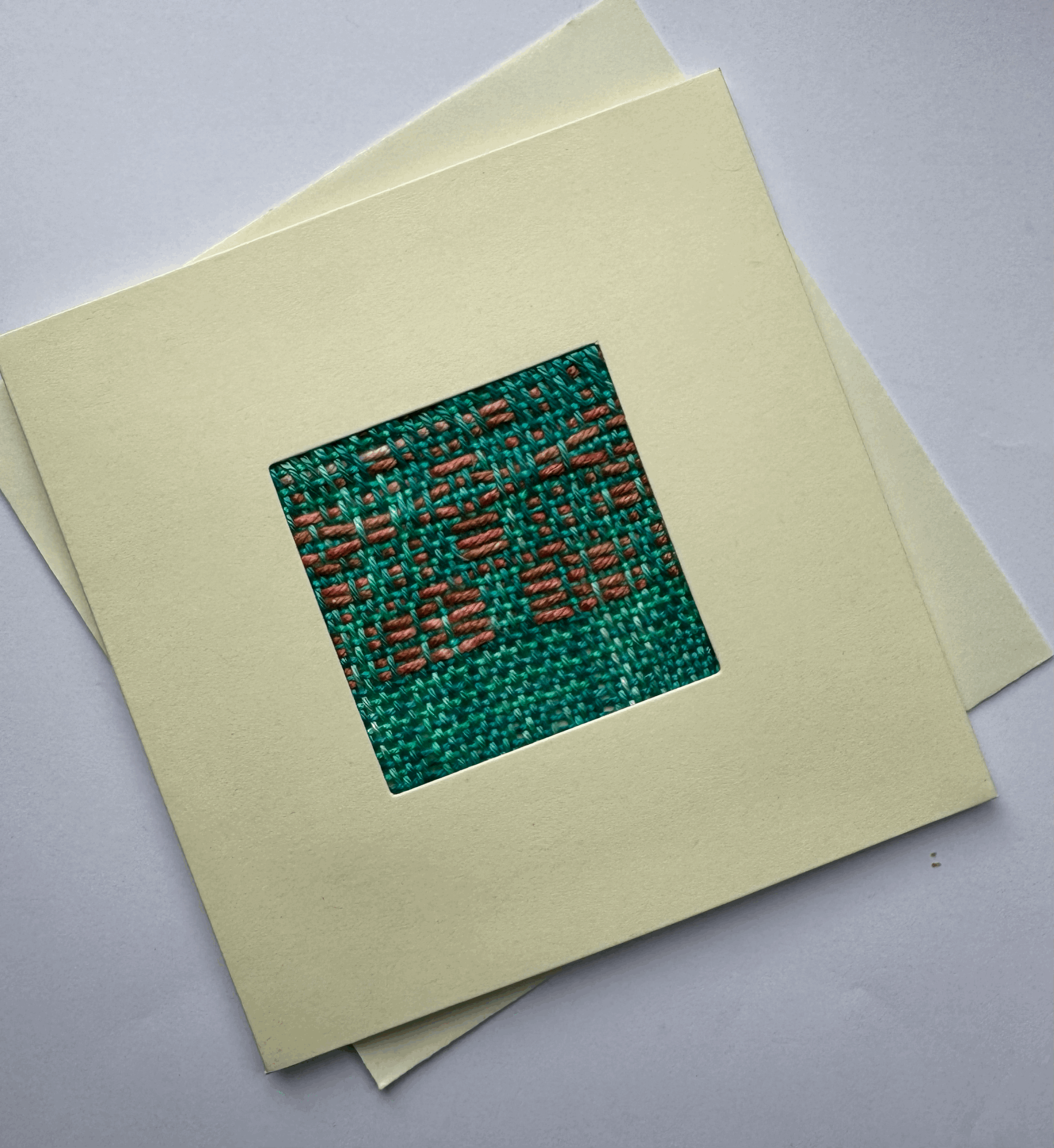 Original Mounted Card