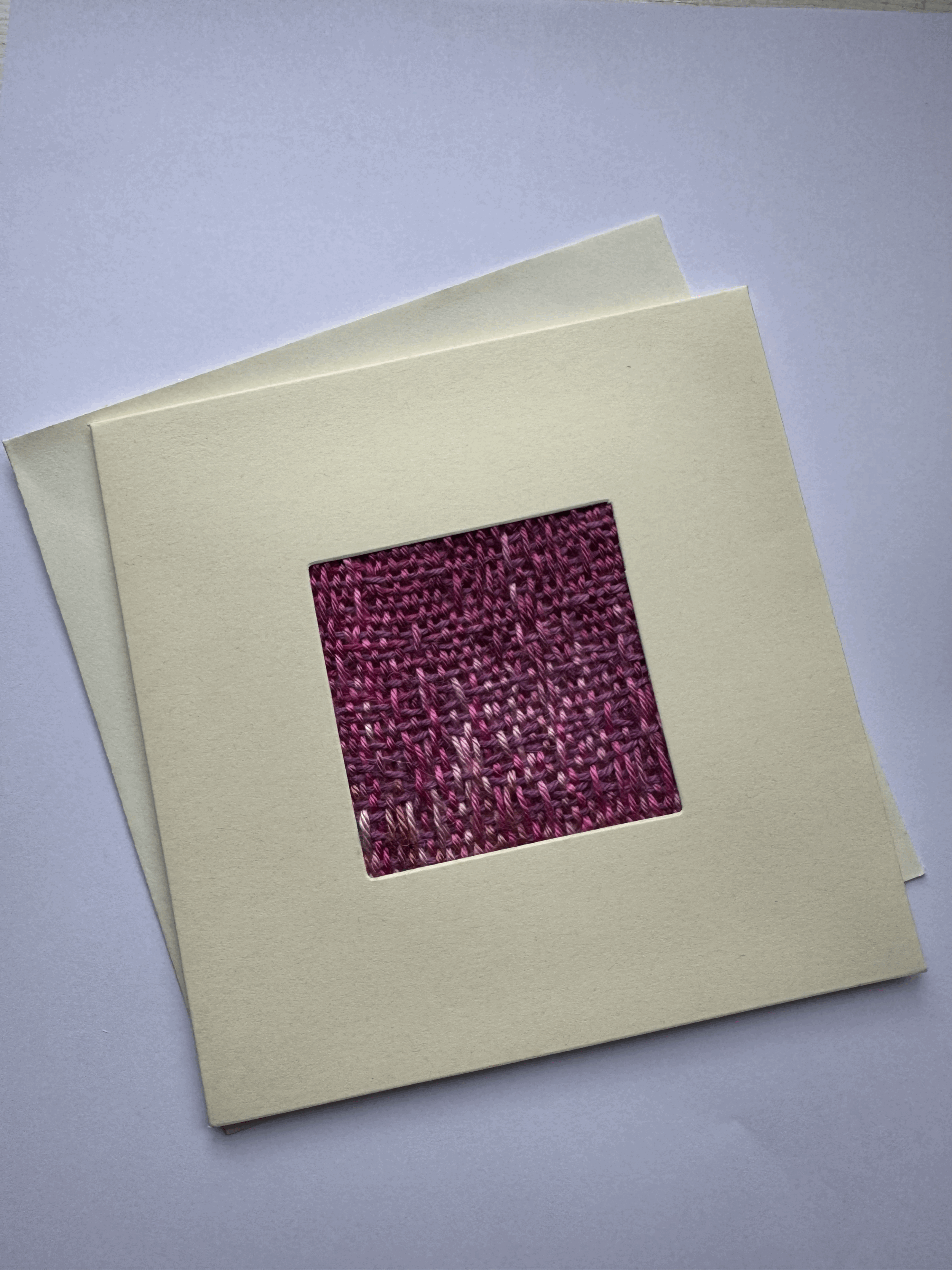 Original Mounted Card