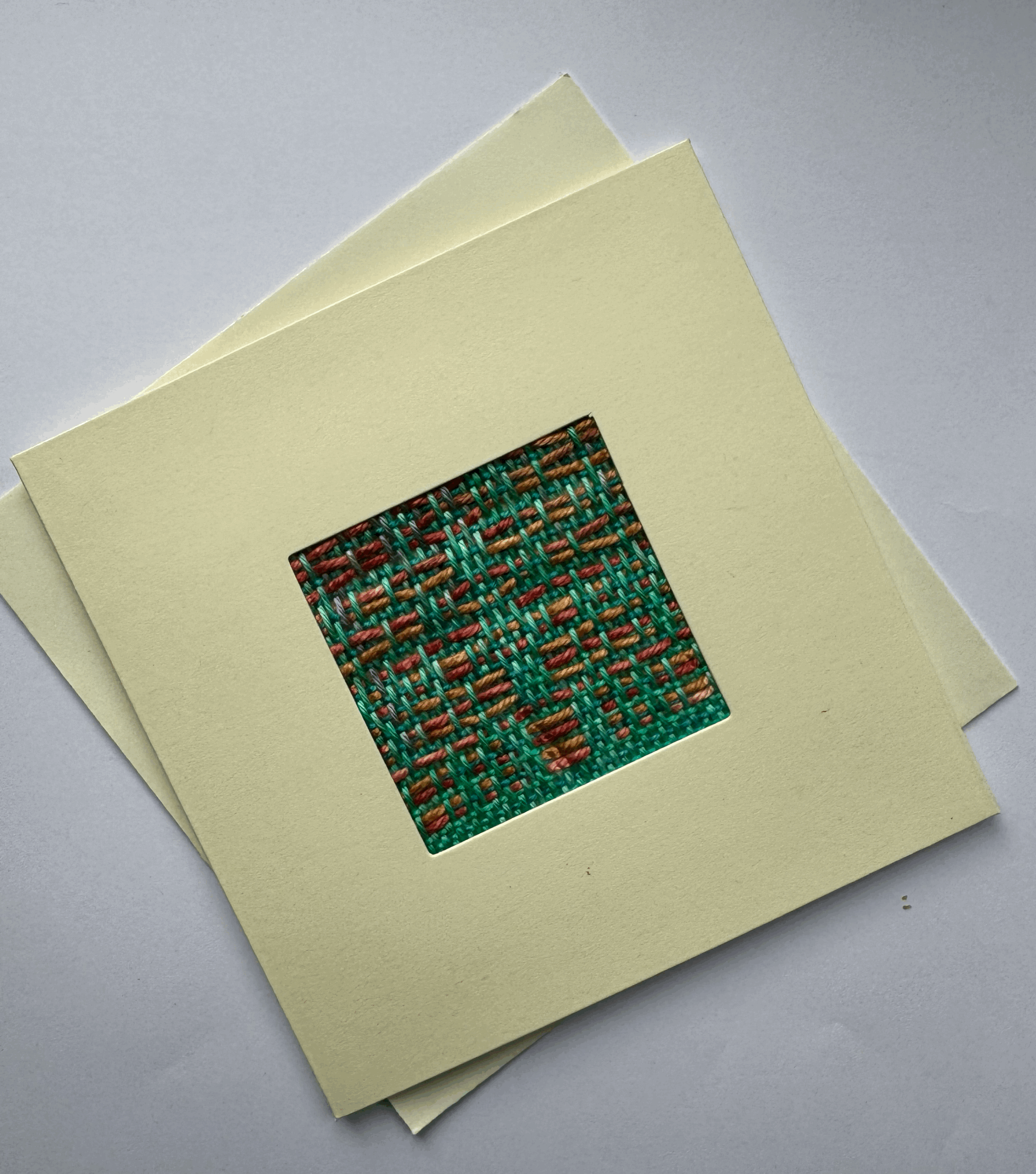 Original Mounted Card