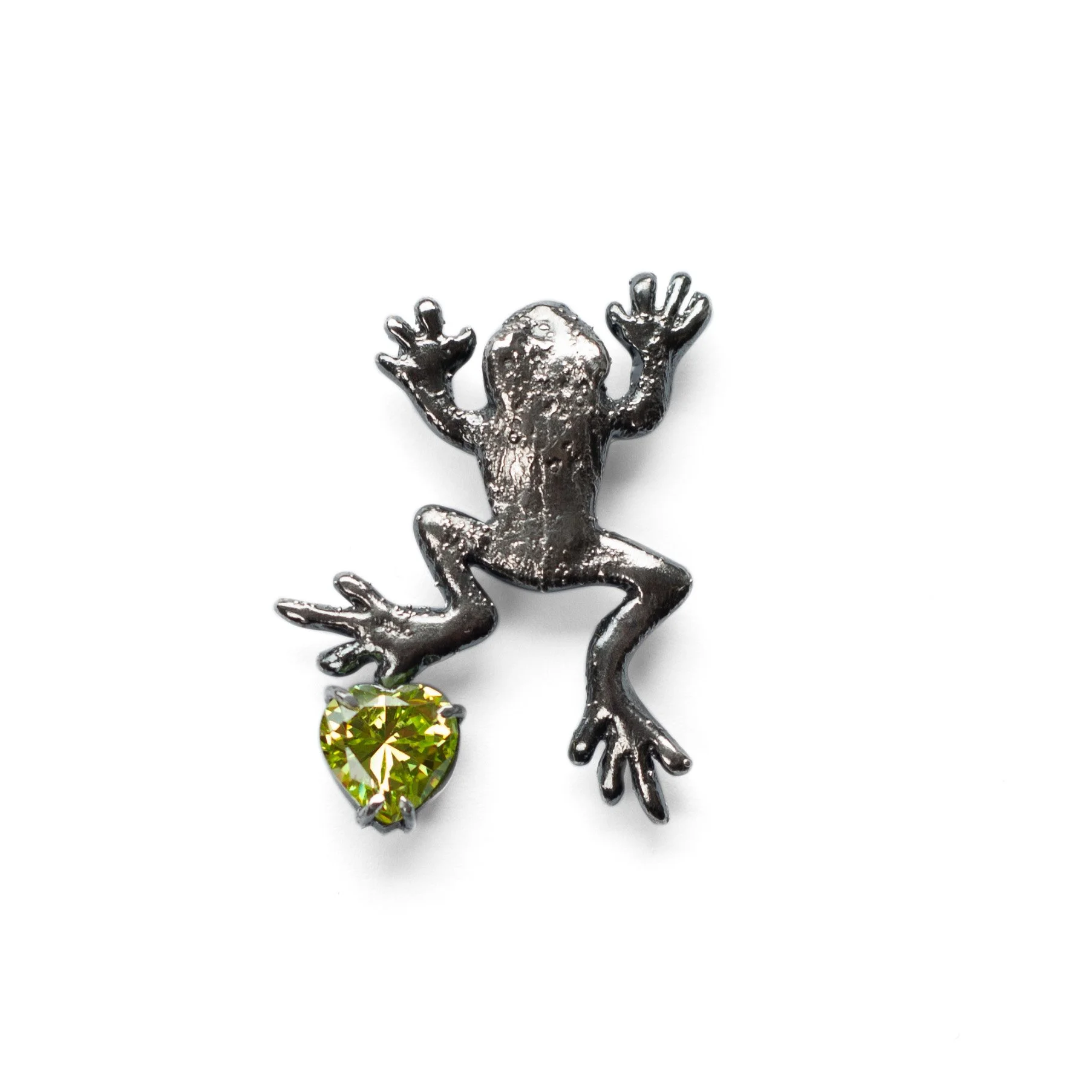 Frog brooch for brooch collector