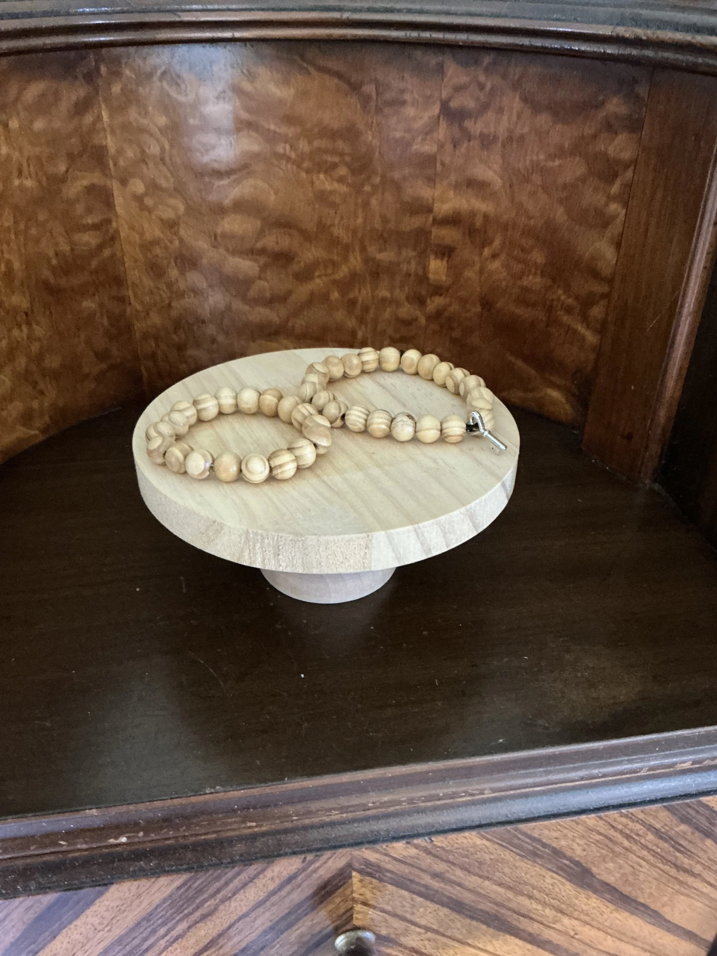 Wooden Charm Bracelet Set