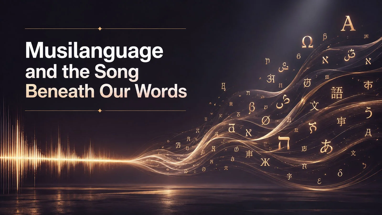Musilanguage and the Song Beneath Our Words