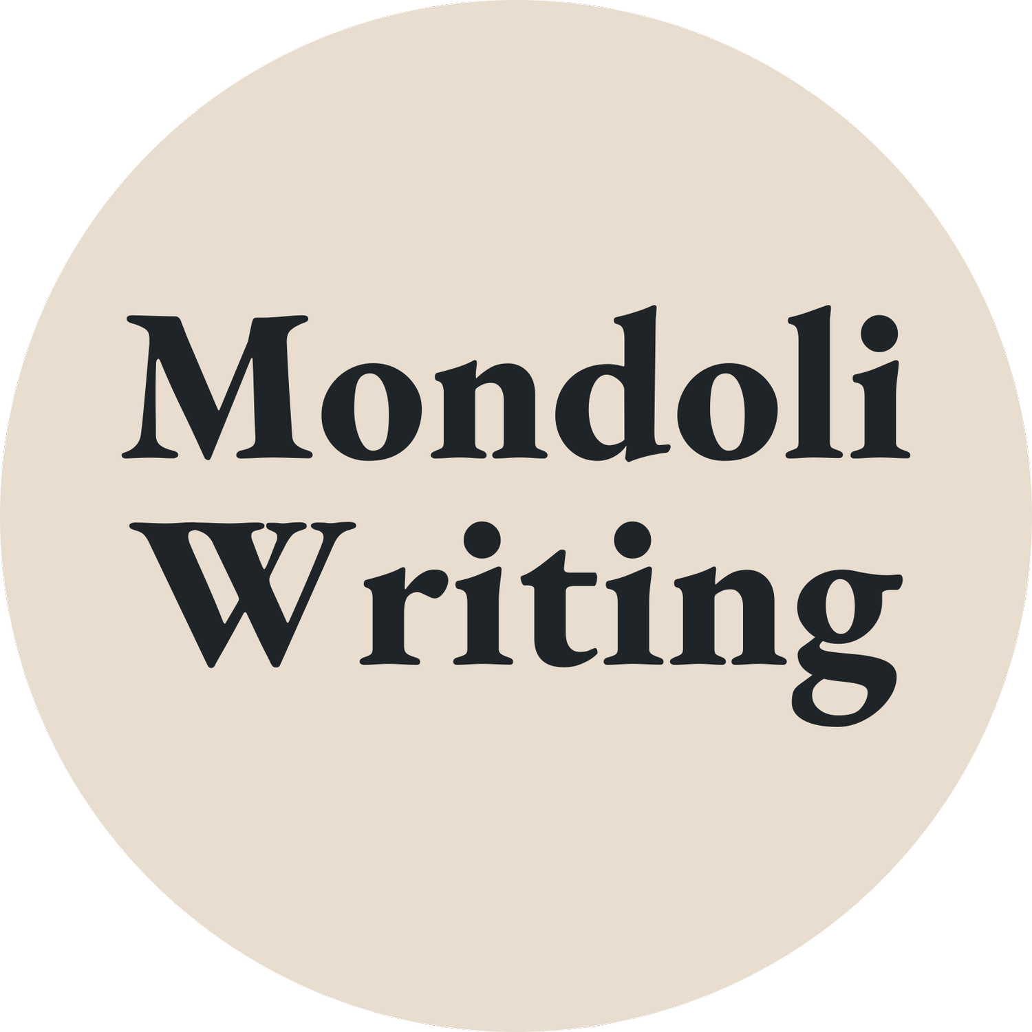 mondoli writing
