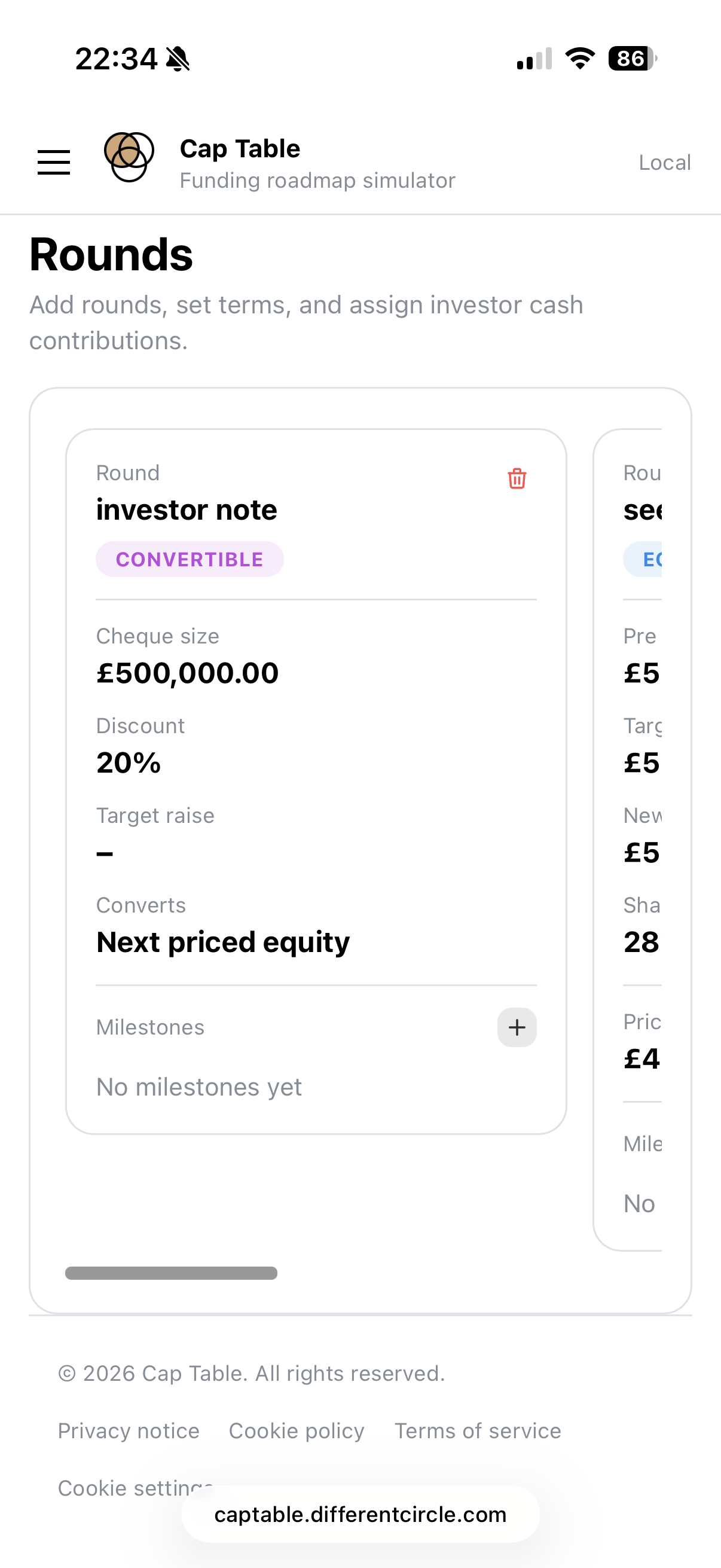 From notebook sketches to a tool founders can actually use