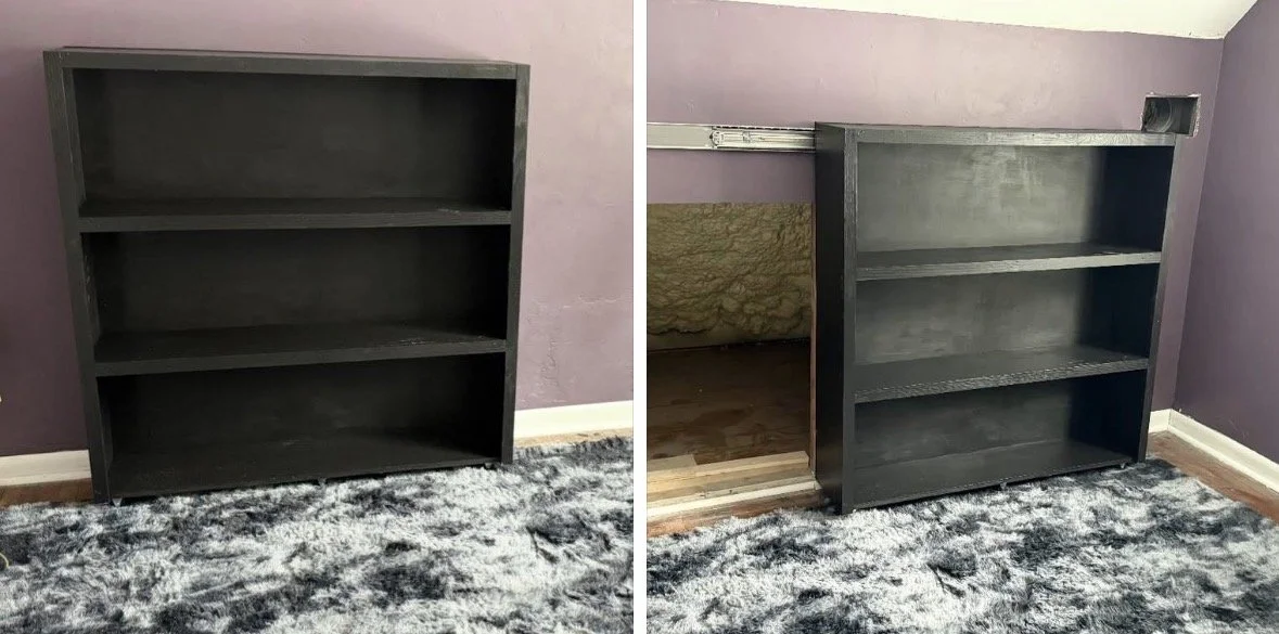 Custom sliding hidden storage shelf installed in King of Prussia, PA. This concealed shelving unit was built for smooth operation and discreet access, combining secure wall anchoring with clean, precision finish carpentry.
We proudly service Delaware