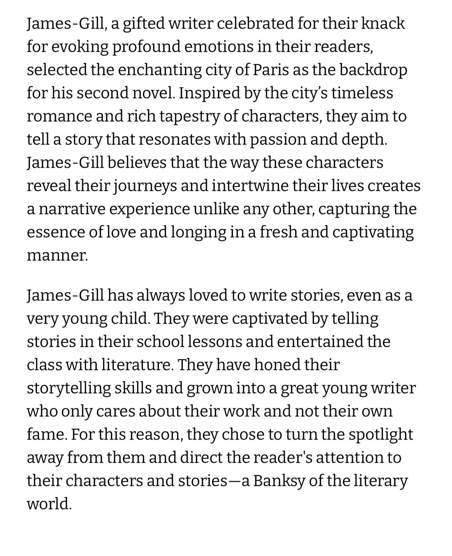 #jgill_author ❤️ #banksyauthor