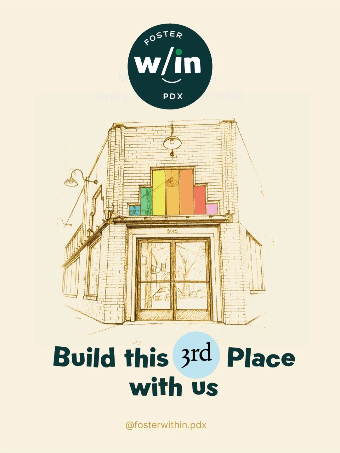 Foster Within is officially taking root, and we invite you to be part of our foundation. Creating a &ldquo;third place&rdquo; is a communal effort, and every contribution&mdash;no matter the amount&mdash;helps bring this sanctuary to life for our nei