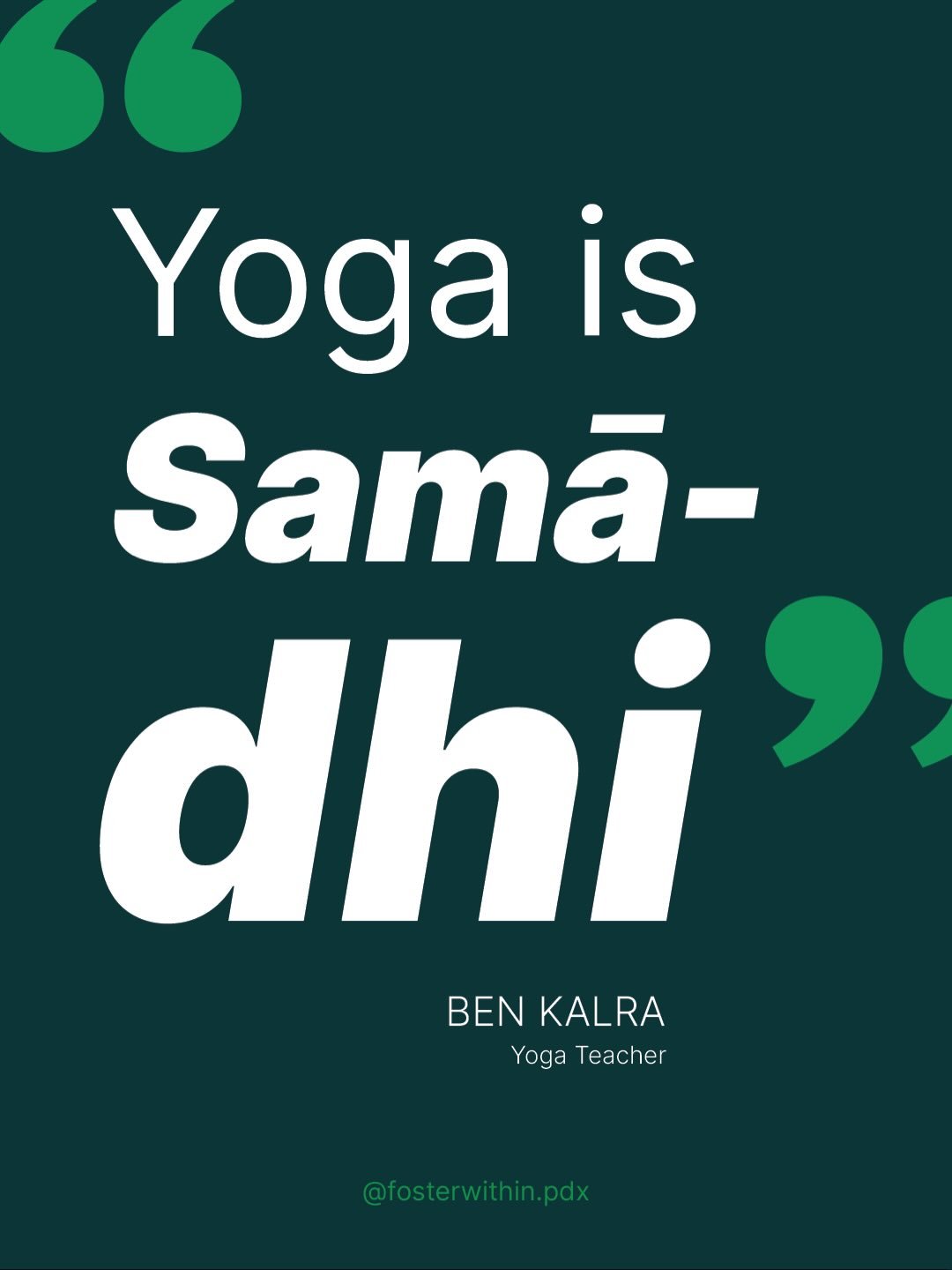 Yoga is so much more than a yoke. 🧘&zwj;♂️

White frameworks tell us yoga means &ldquo;union&rdquo; or &ldquo;to yoke,&rdquo; but these definitions were chosen for 19th-century colonial dictionaries. Reducing yoga to a Western label has narrowed it 