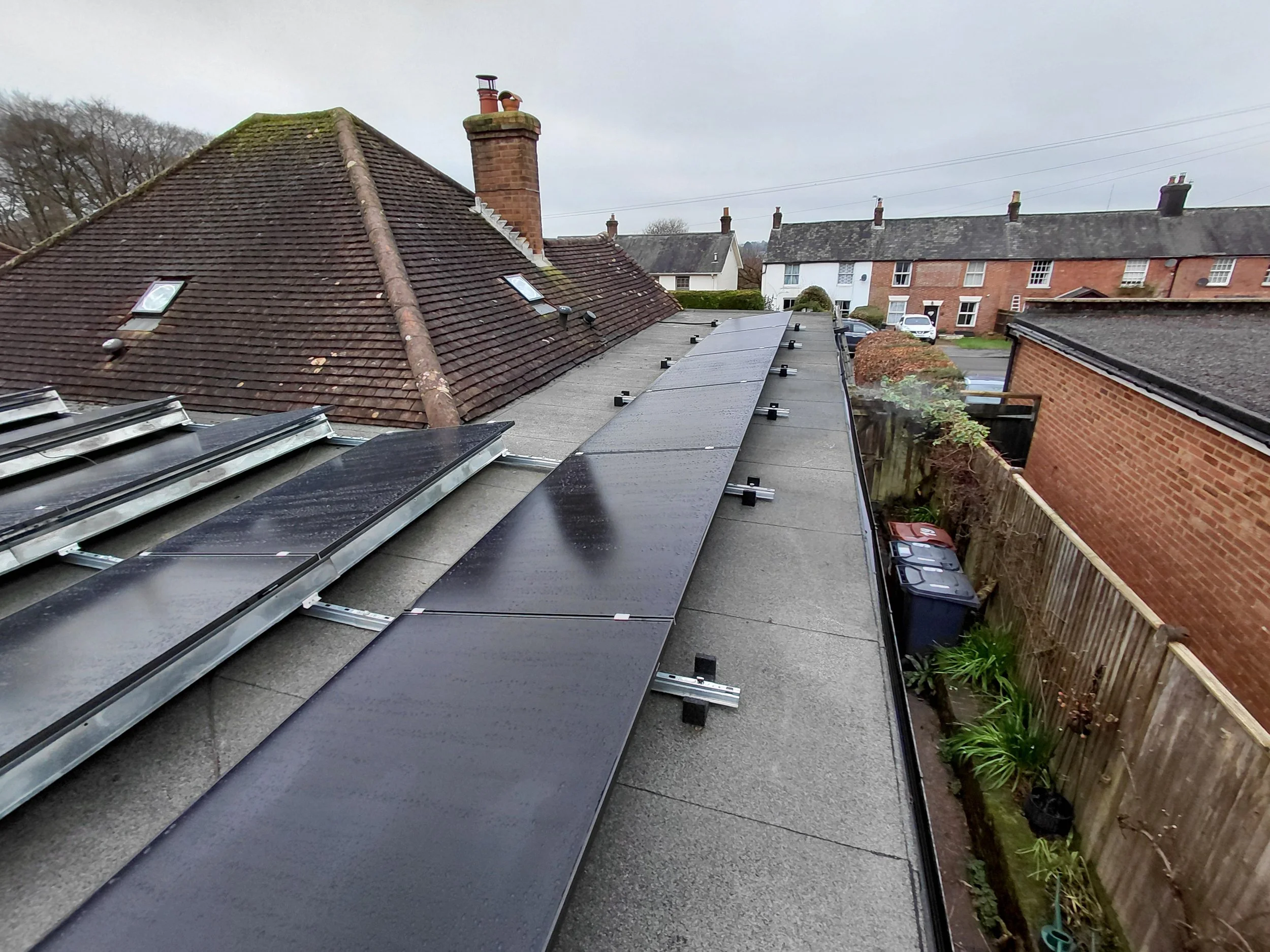 Panels added along the rear section 