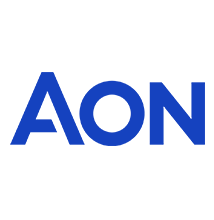 Blue background with a white silhouette of a person holding a briefcase and a shopping bag.