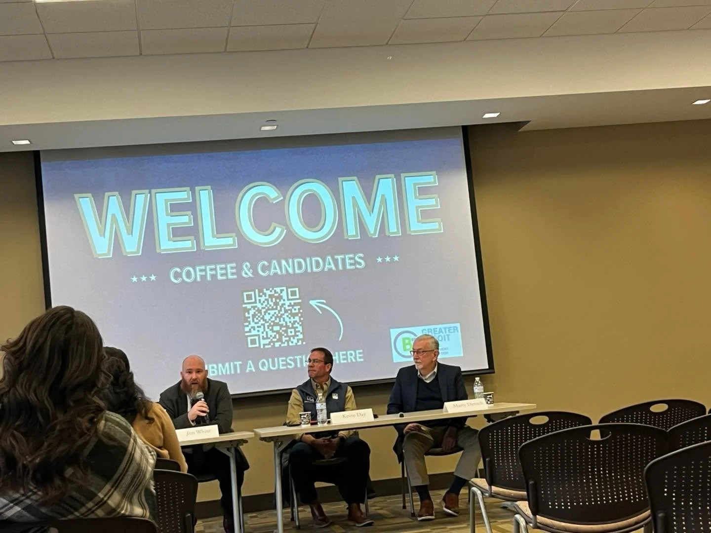 I had a great time at the Coffee &amp; Candidates Forum yesterday!