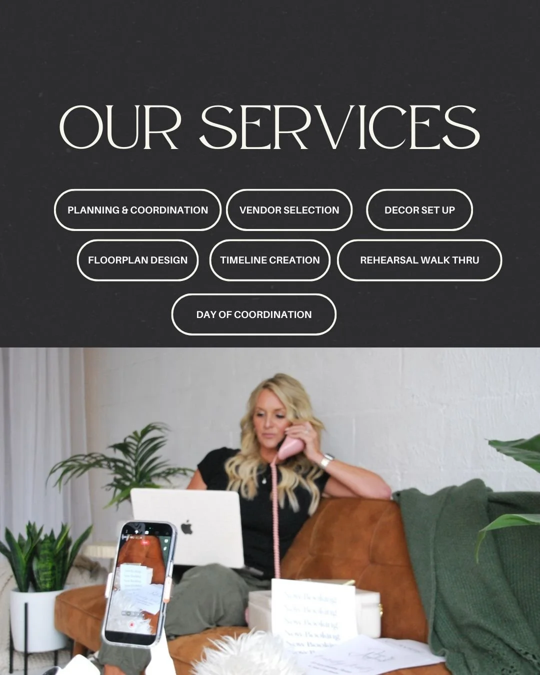 We would love to walk along side you as you plan your next event!!! 865-705-6050