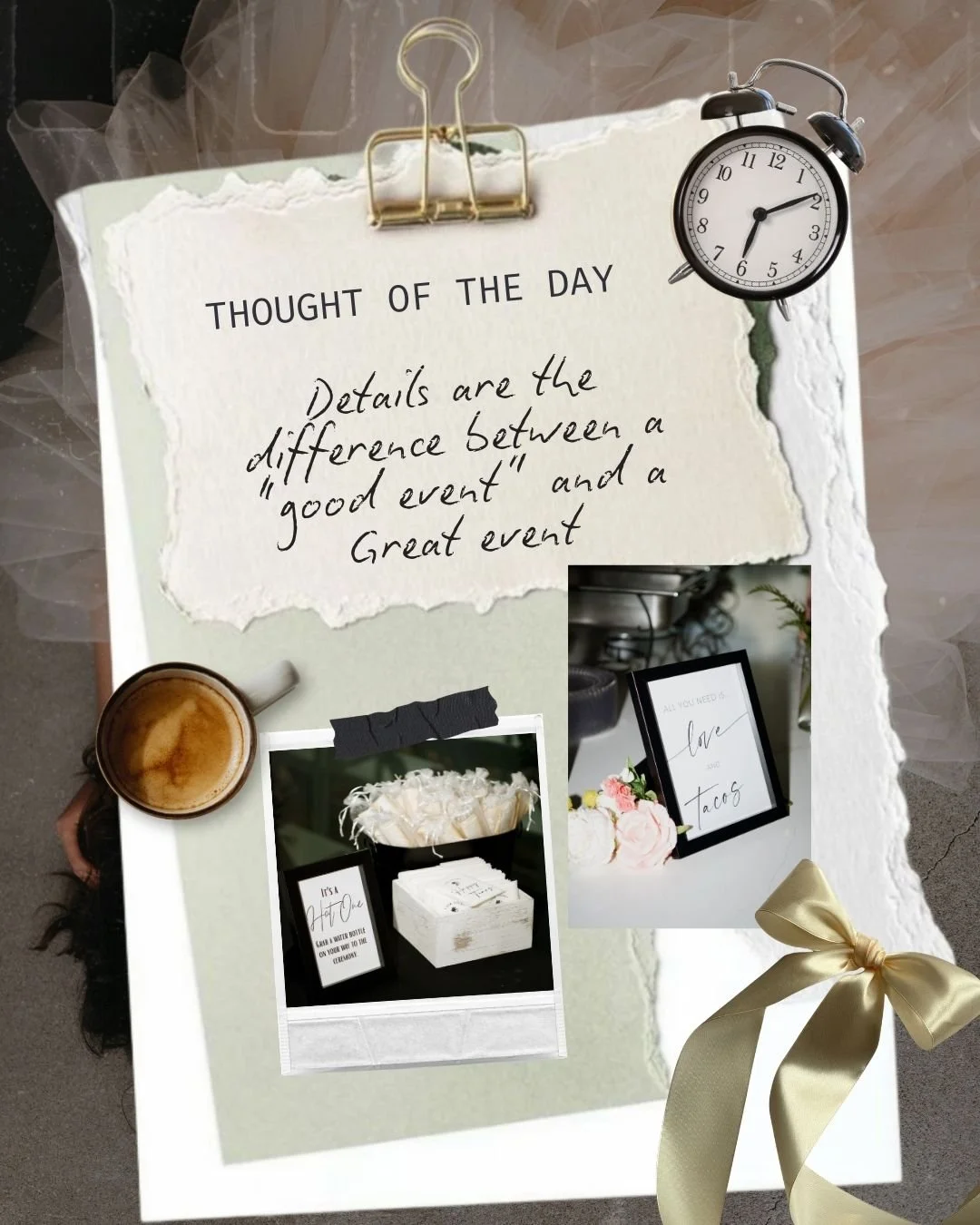 We take care of the details so that you can actually enjoy your event!!! 865-705-6050