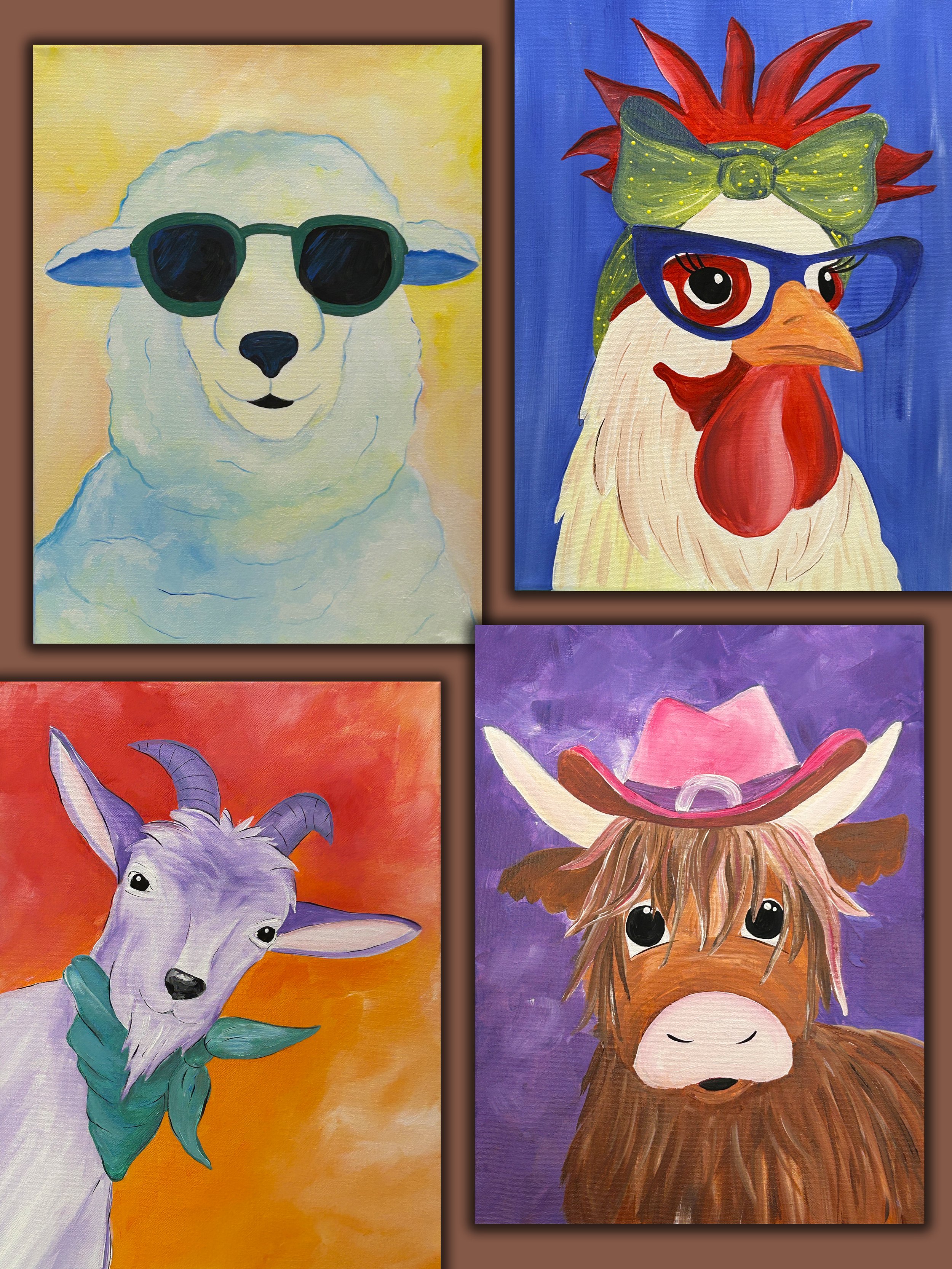 Farm Animals with Flair Summer Camp - June 8-11 - 12 PM
